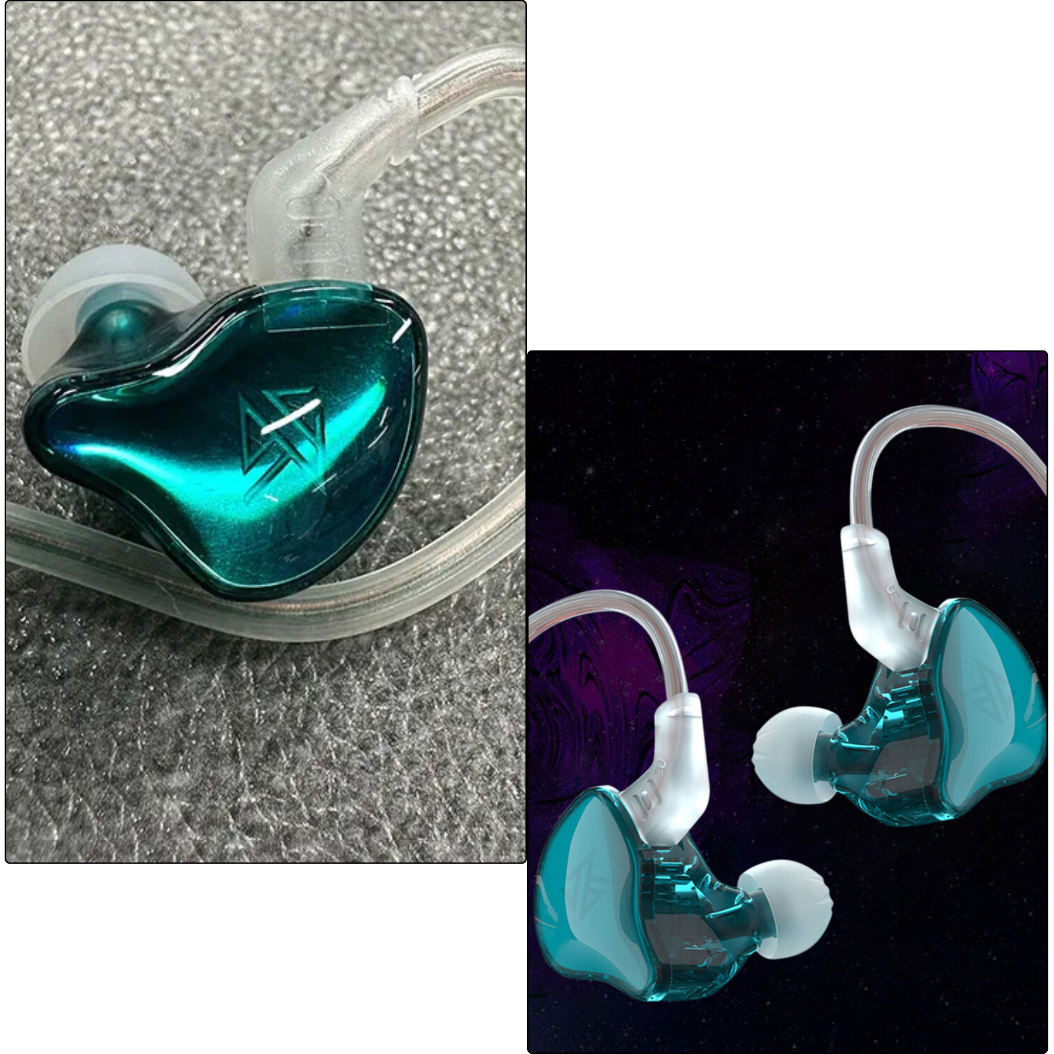 AURICULAR KZ EDCX CIAN SIN MICROFONO