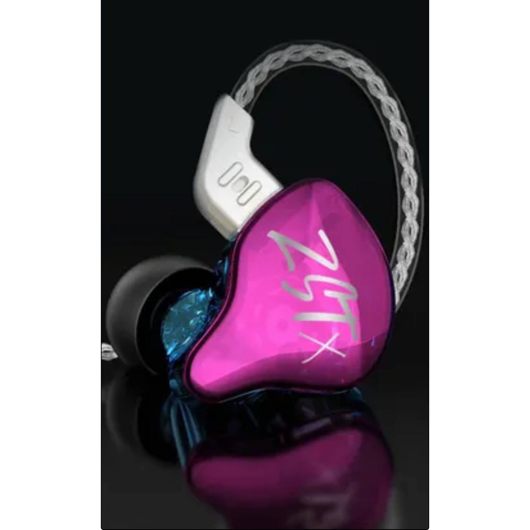 AURICULARES ZST X PÚRPURA/AZUL SIN MICROFONO