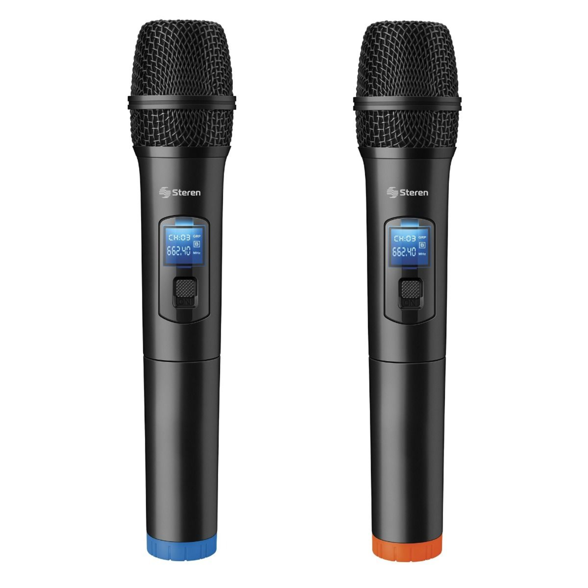 MICROFONO STEREN WR-809 UHF DOBLE INALAMBEICO DE MANO