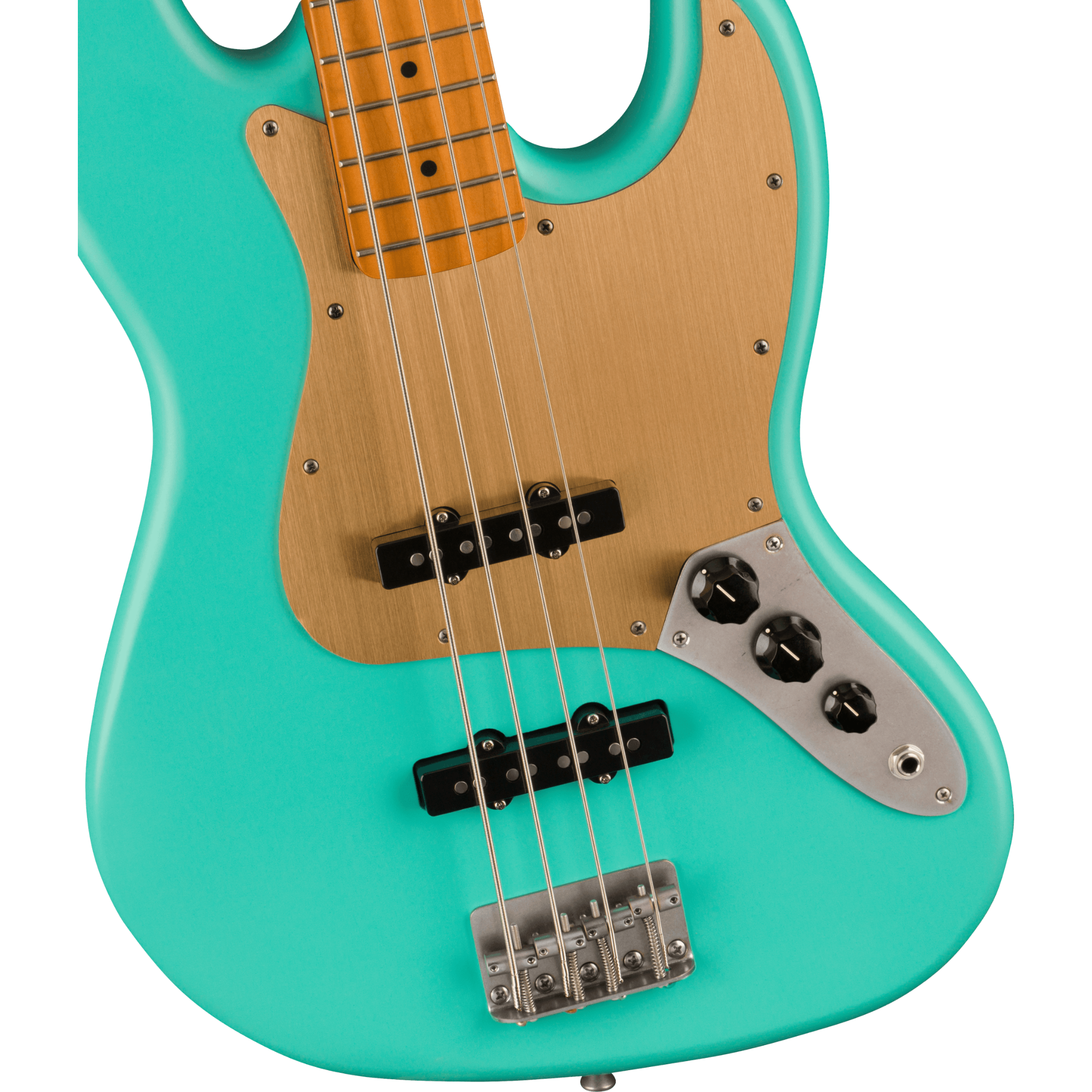BAJO ELECTRICO SQUIER 40TH JAZZ VINT VERDE MAPLE 4 CUERDAS MOD0379540549