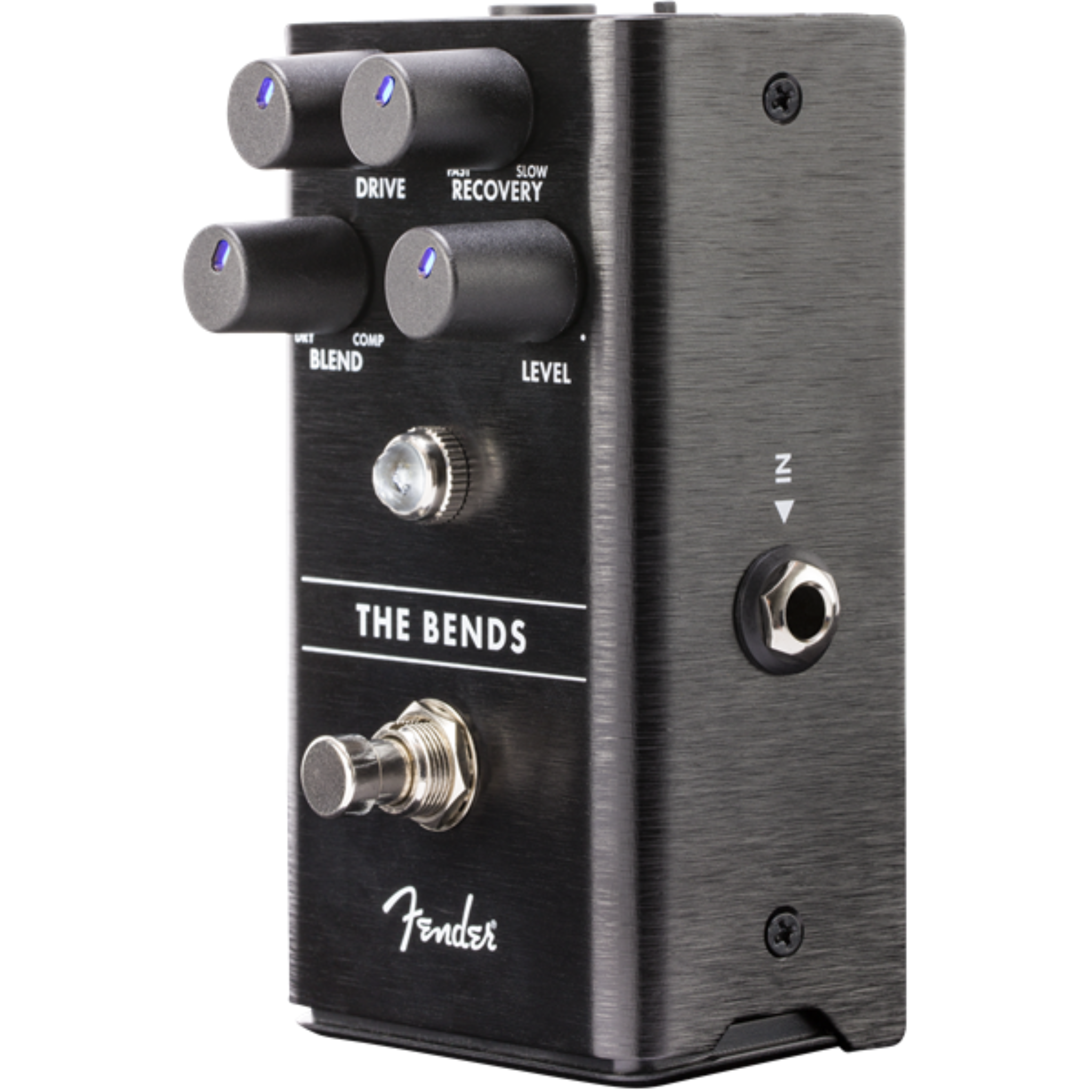 PEDAL DE GUITARRA FENDER THE BEND COMPRESOR NEGRO