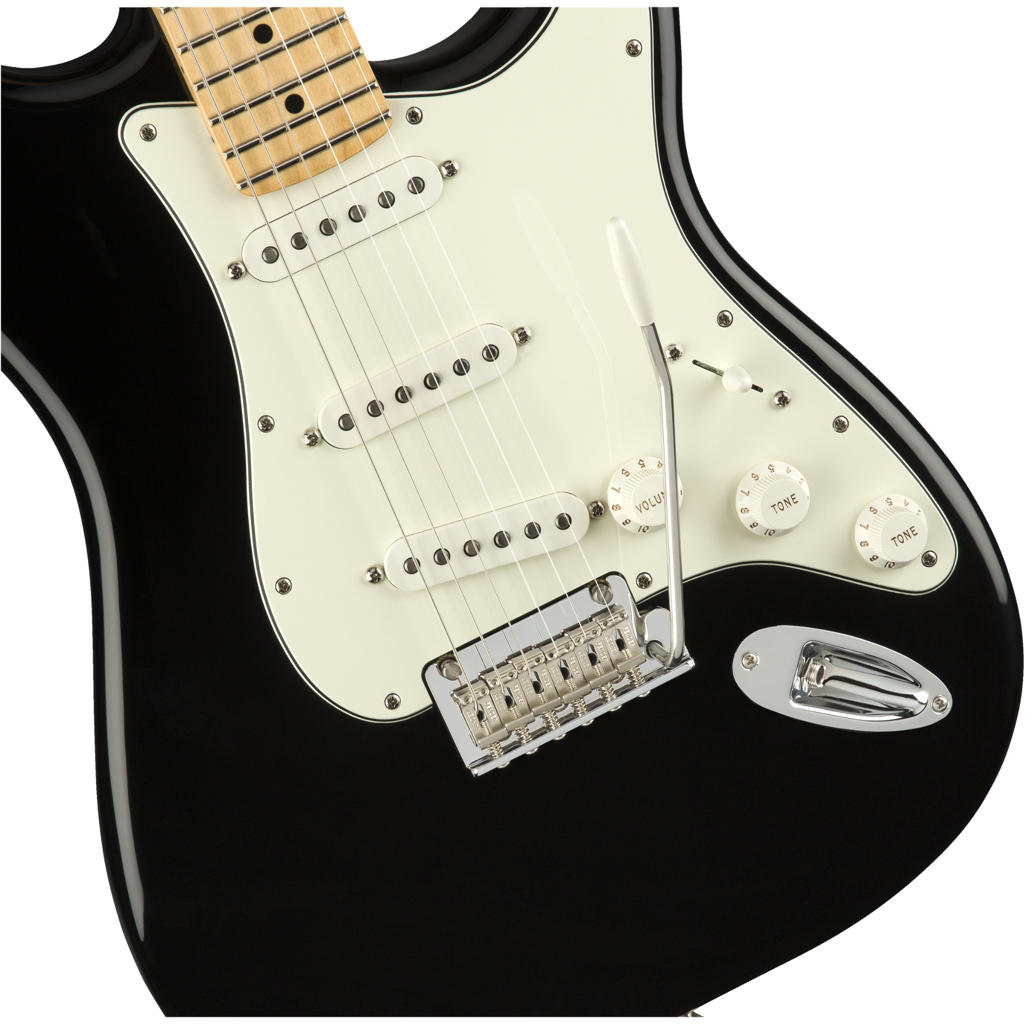GUITARRA ELECTRICA FENDER PLR STRATOCASTER NEGRO MAPLE MOD0144502506