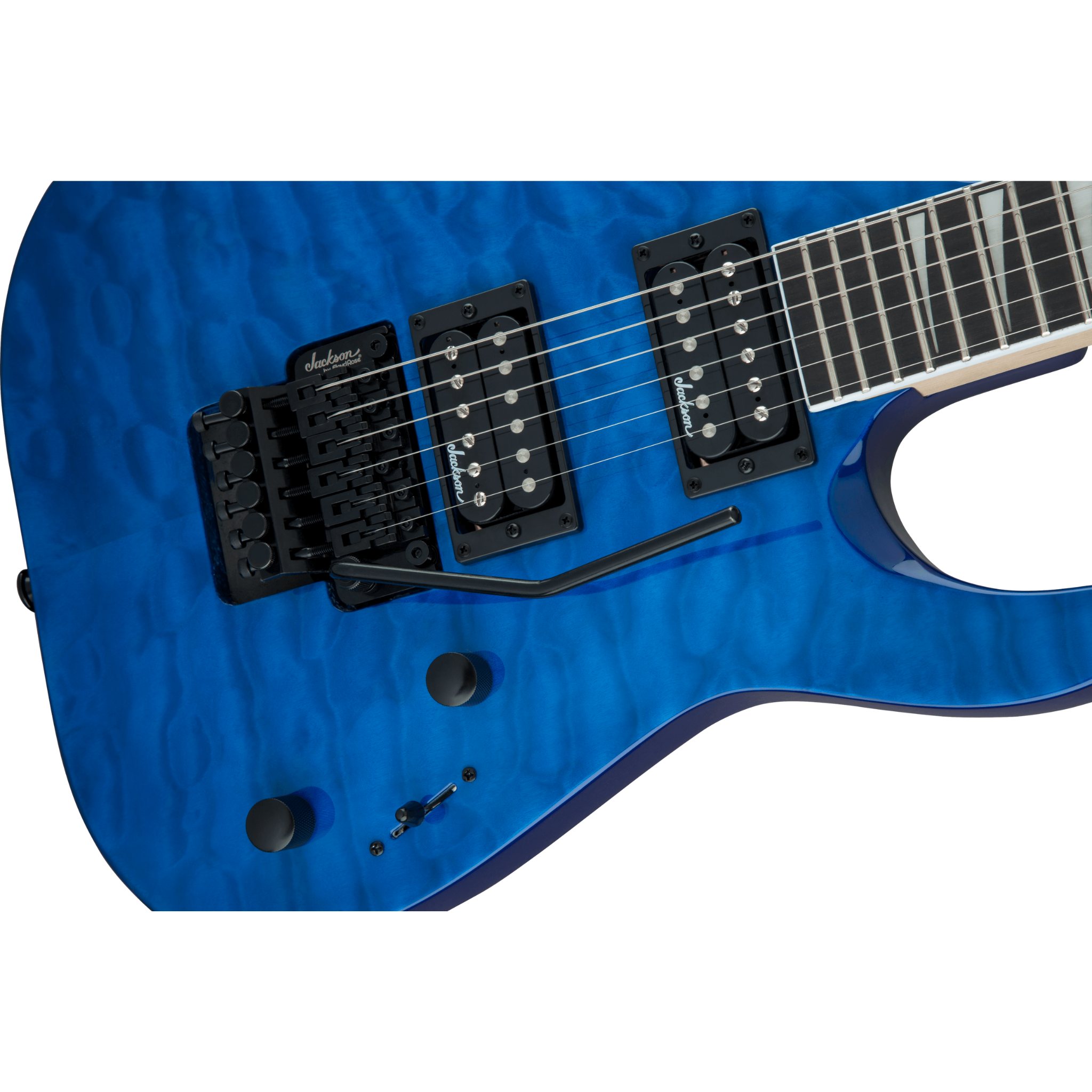 GUITARRA ELECTRICA JACKSON JS32Q DINKY AZUL/TR FLOYD MOD2910113586