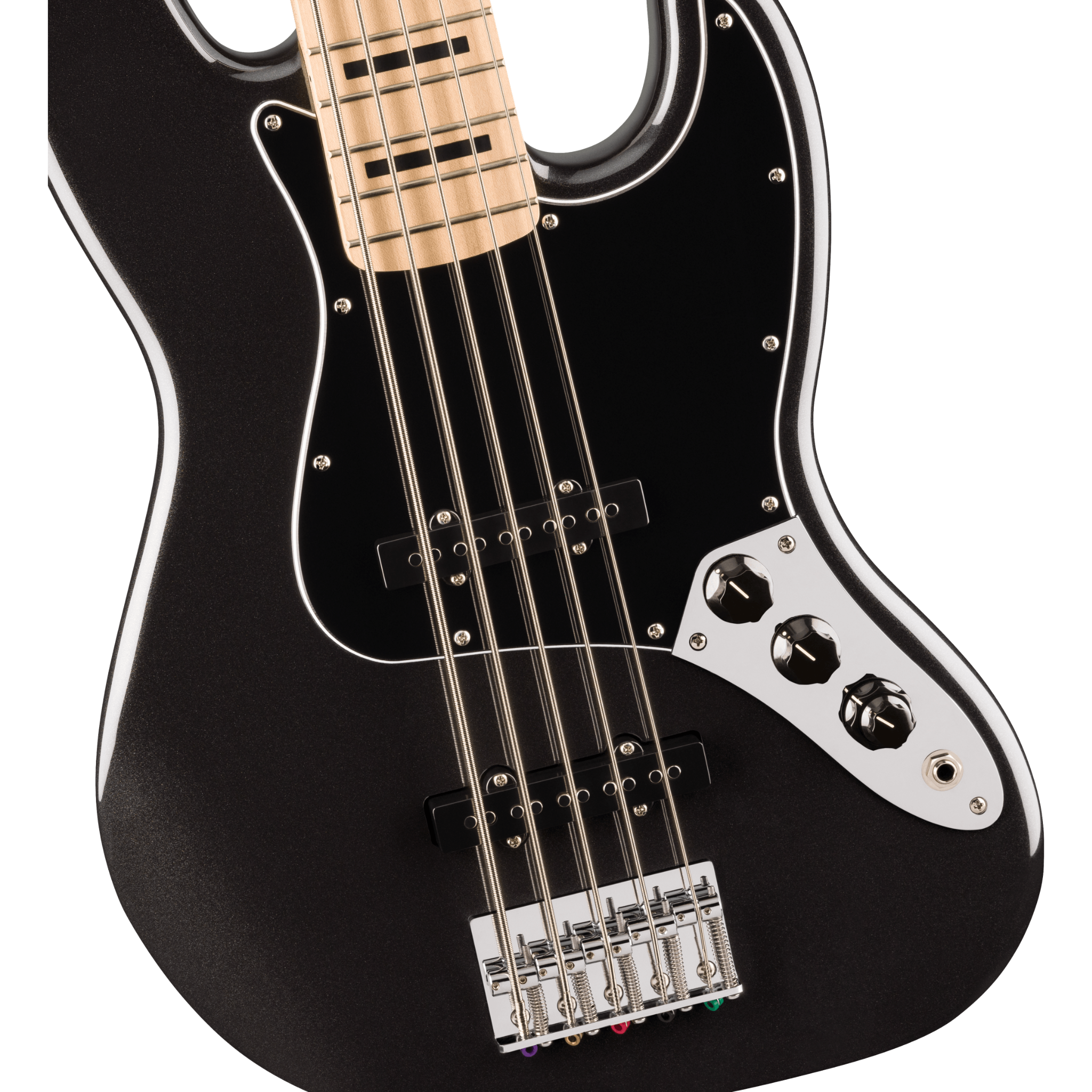 BAJO ELECTRICO FENDER SQUIER AFF ACT J BASS 5 CUERDAS NEGRO