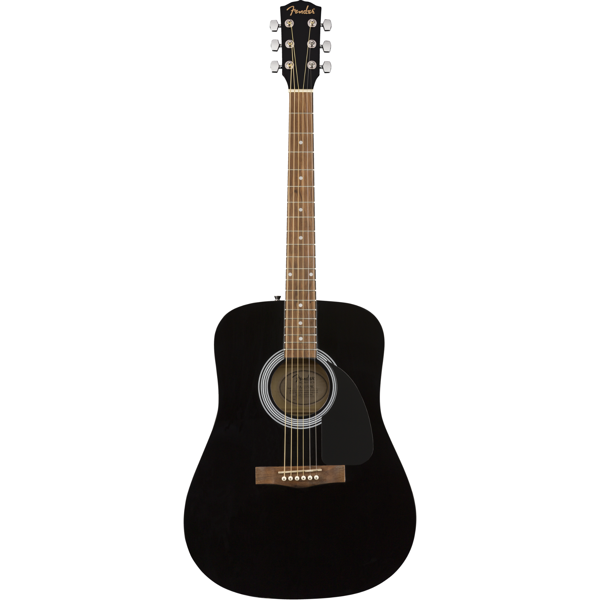 COMBO GUITARRA ACUSTICA FENDER FA115 NEGRO FOLK MOD0971210506