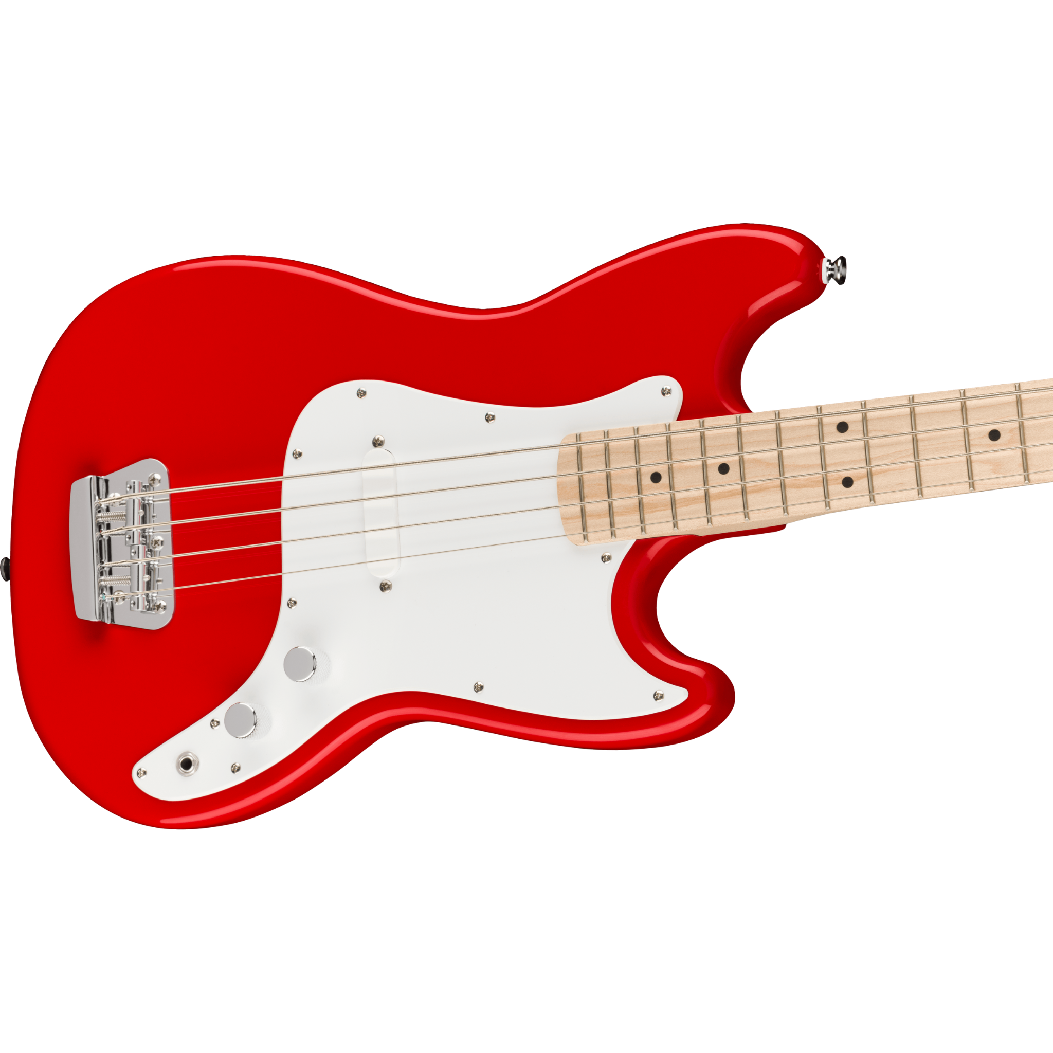BAJO ELECTRICO SQUIER AFF BRONCO ROJO MAPLE 4 CUERDAS MOD0310902558