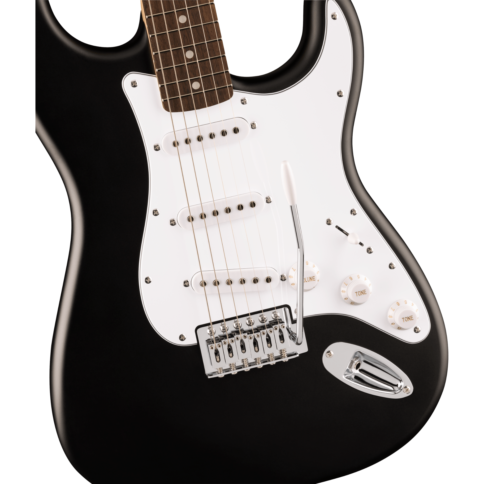 GUITARRA ELECTRICA SQUIER DEBUT STRATOCASTER NEGRA LRL W MOD0379600506