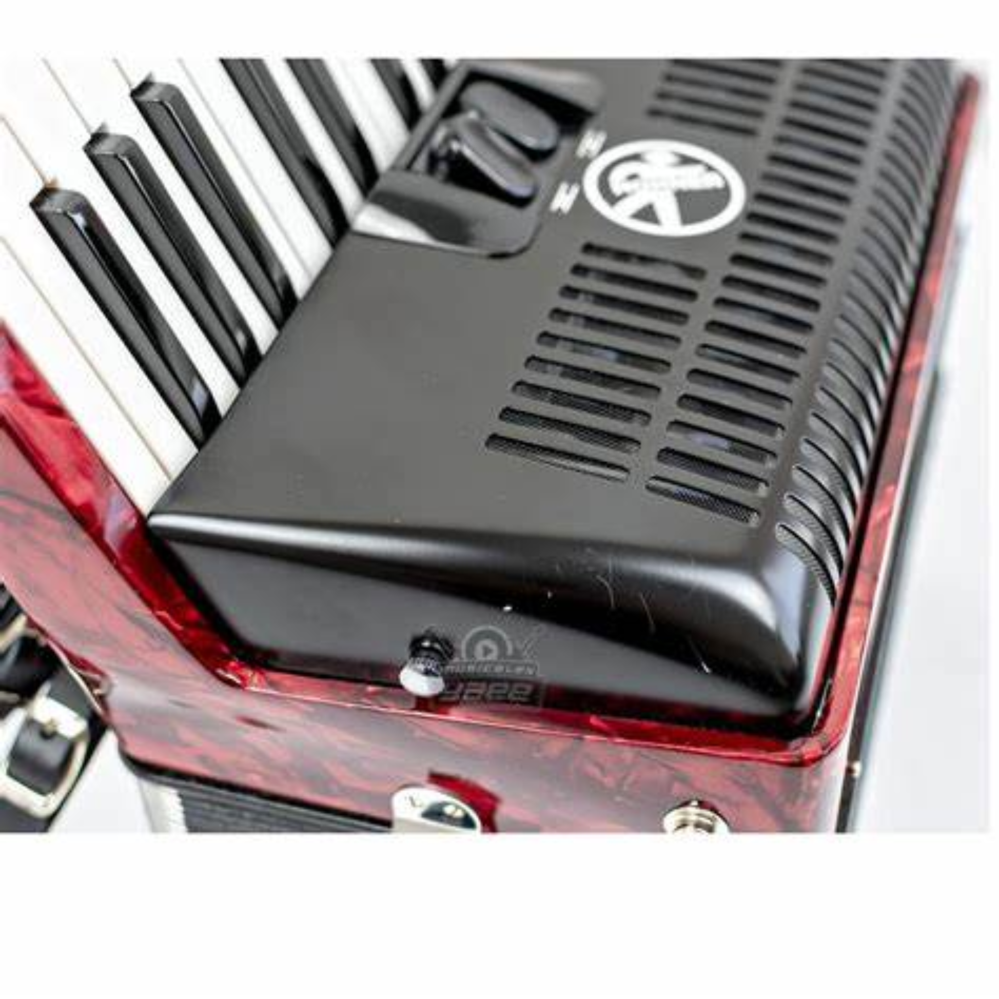 ACORDEON HOHNER BRAVO II ROJO 48 BAJOS