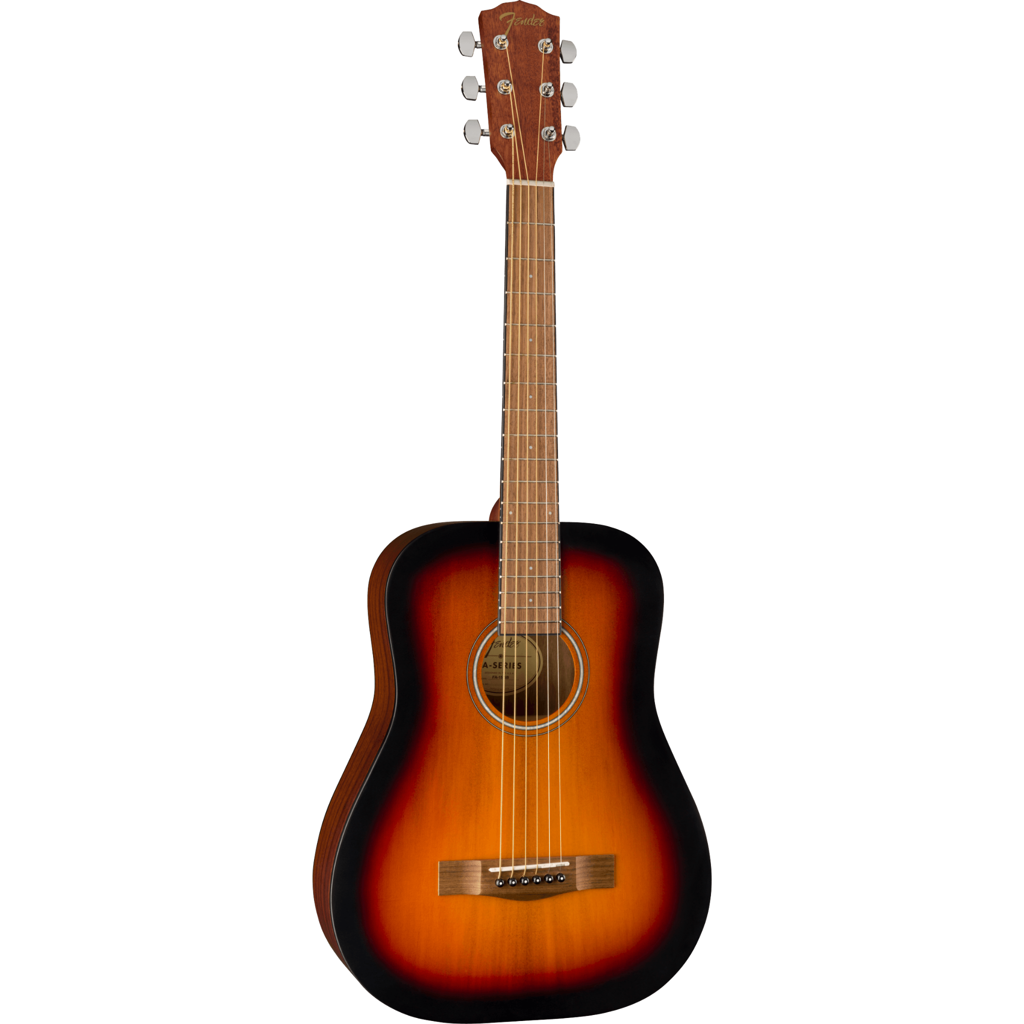 GUITARRA ACUSTICA FENDER FA15 3/4 FOLK SUNBURST MOD0971170103