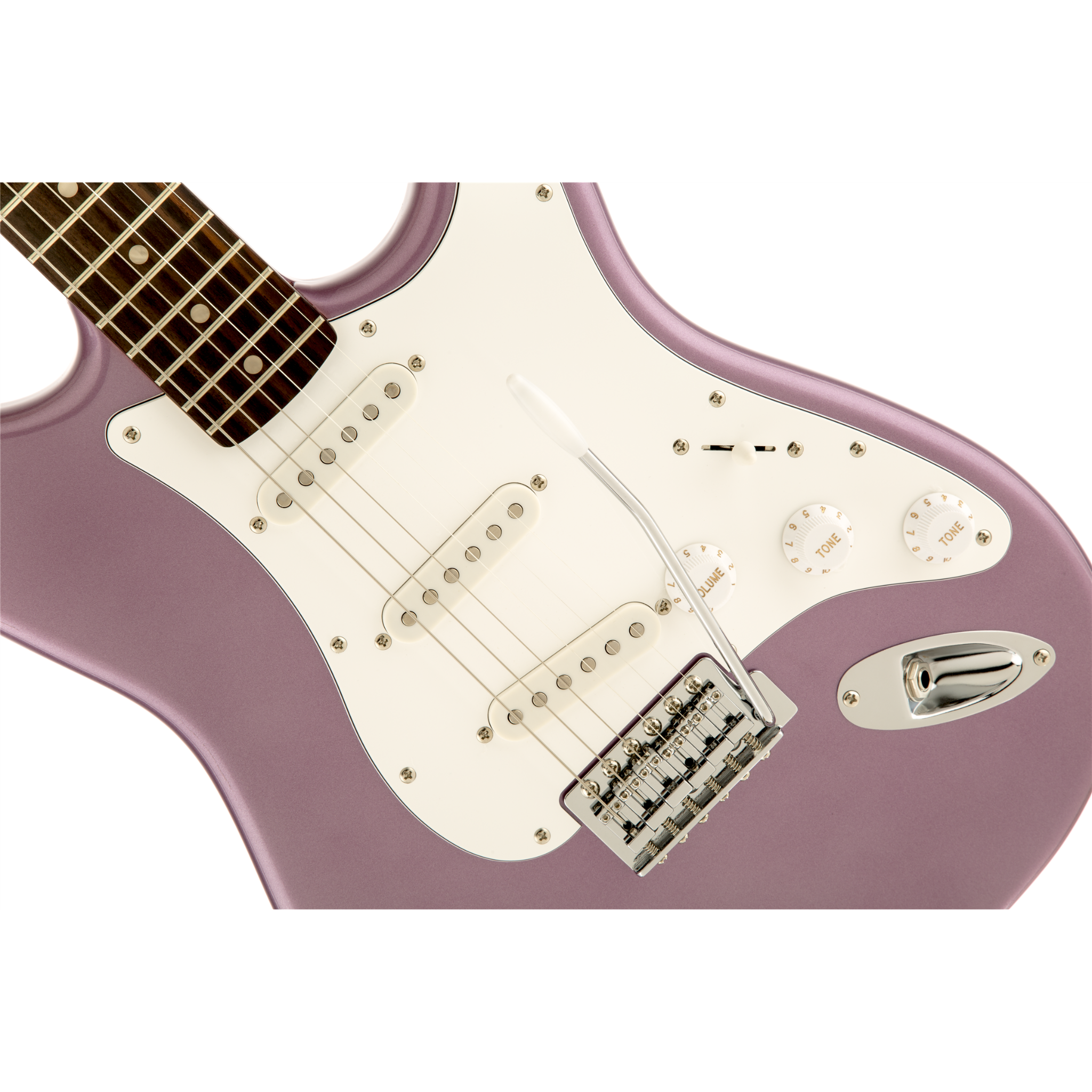 GUITARRA ELECTRICA SQUIER AFF STRAT MORADO LAUREL MOD0310600566