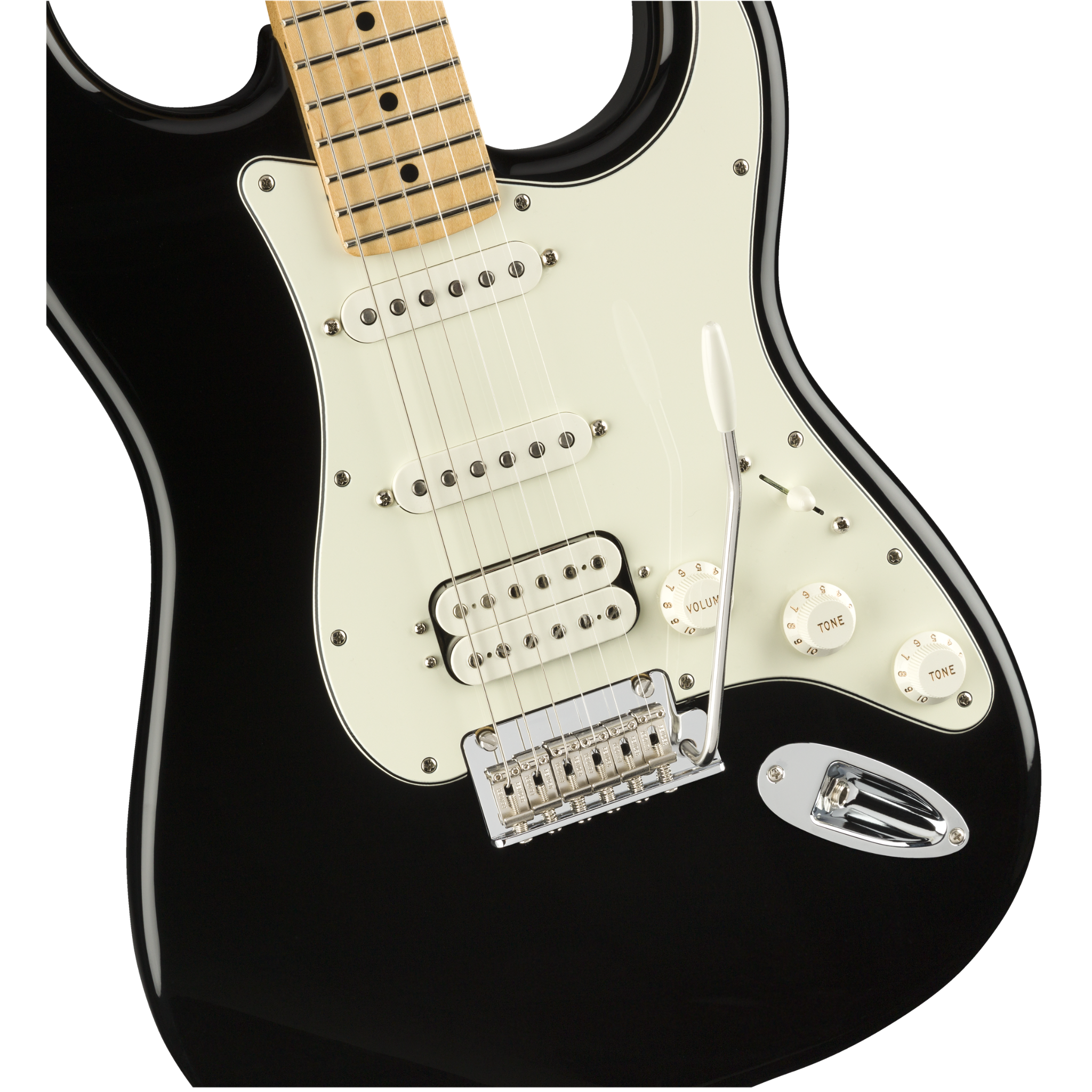 GUITARRA ELECTRICA FENDER PLR STRATOCASTER NEGRO MAPLE HSS MOD0144522506