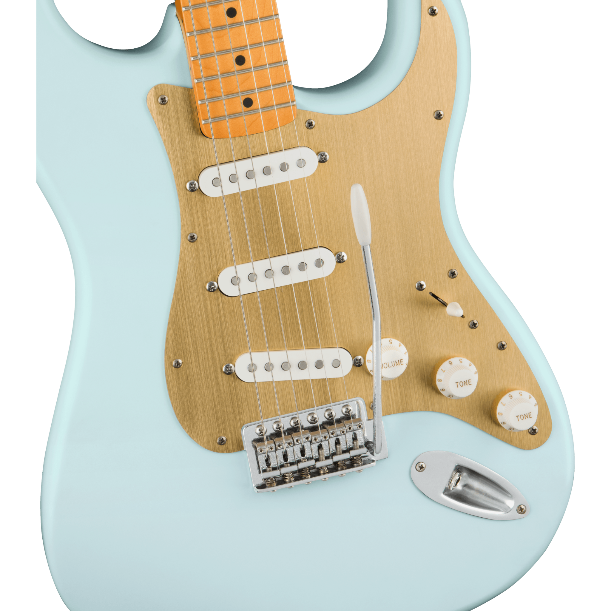 GUITARRA ELECTRICA SQUIER 40TH STRATOCASTER VINT AZUL MAPLE MOD0379510572