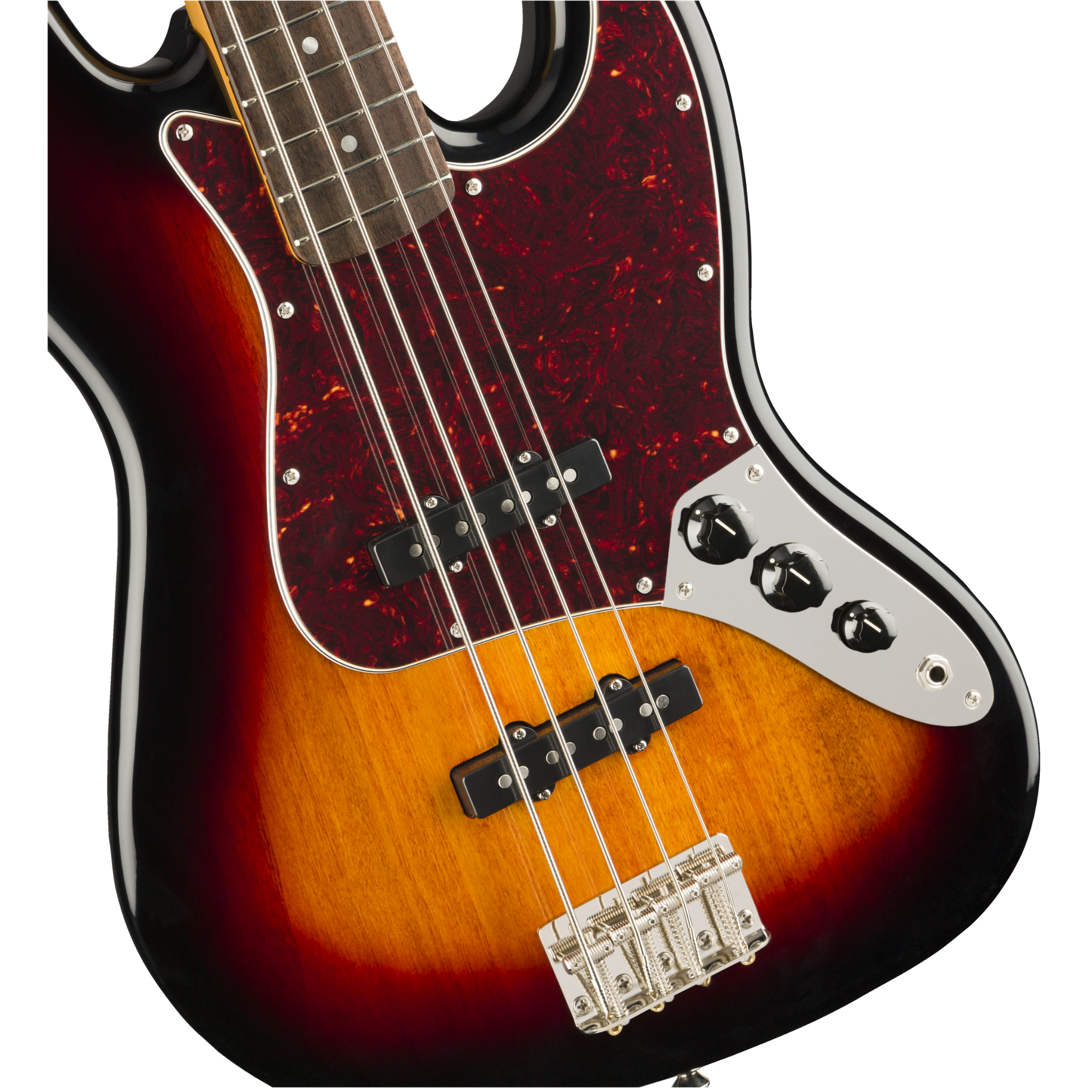 BAJO ELECTRICO SQUIER CV 60S JAZZ SUNBURST LAUR 4 CUERDAS MOD0374530500