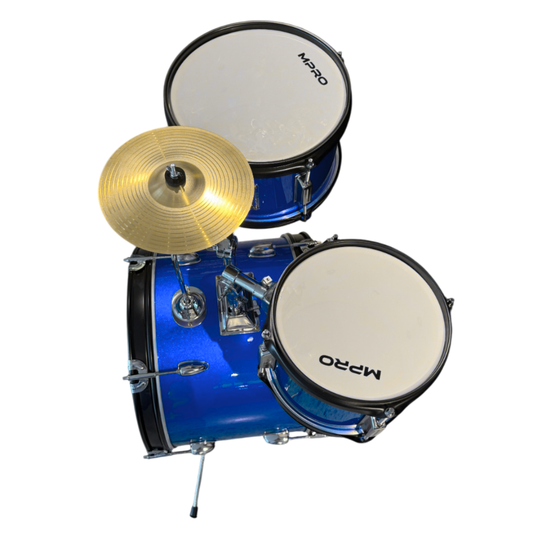 BATERIA MPRO JUNIOR 3PC MK-302 AZUL