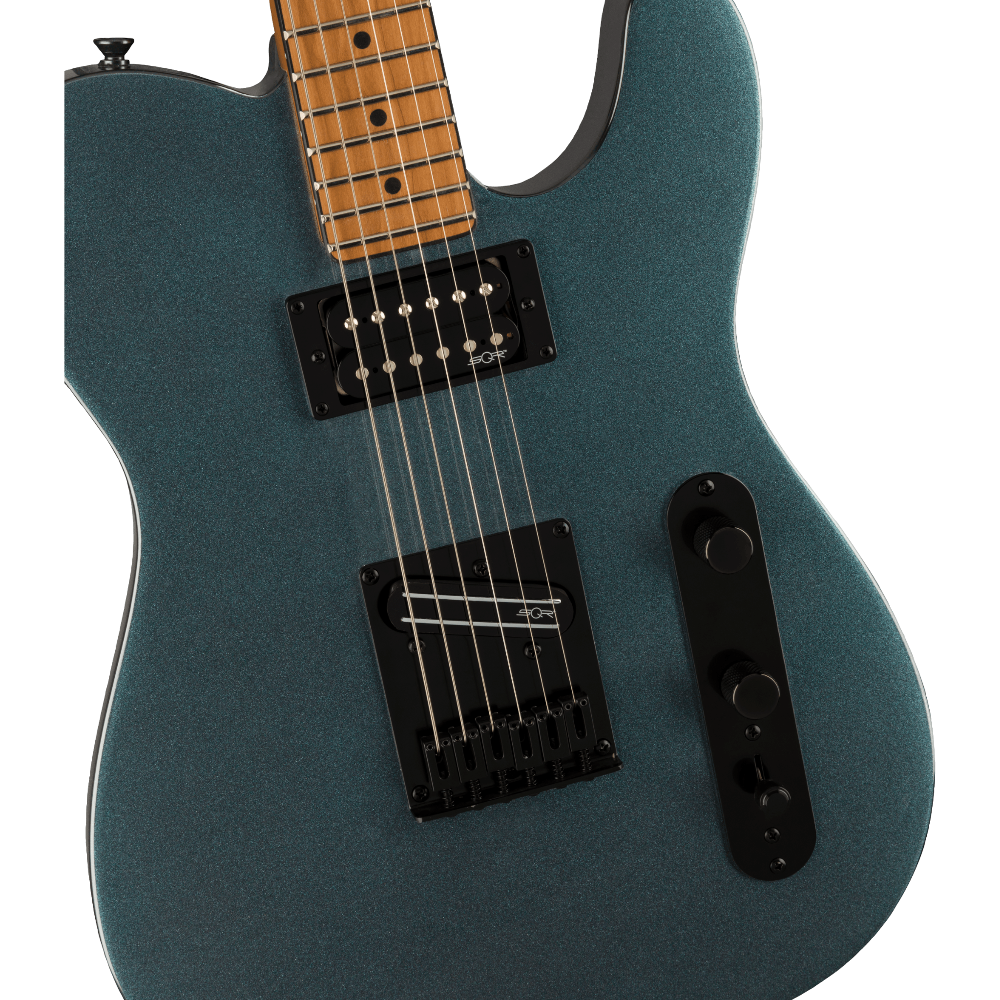 GUITARRA ELECTRICA SQUIER CONT TELECASTER GRIS MAPLE RH MOD0371225568