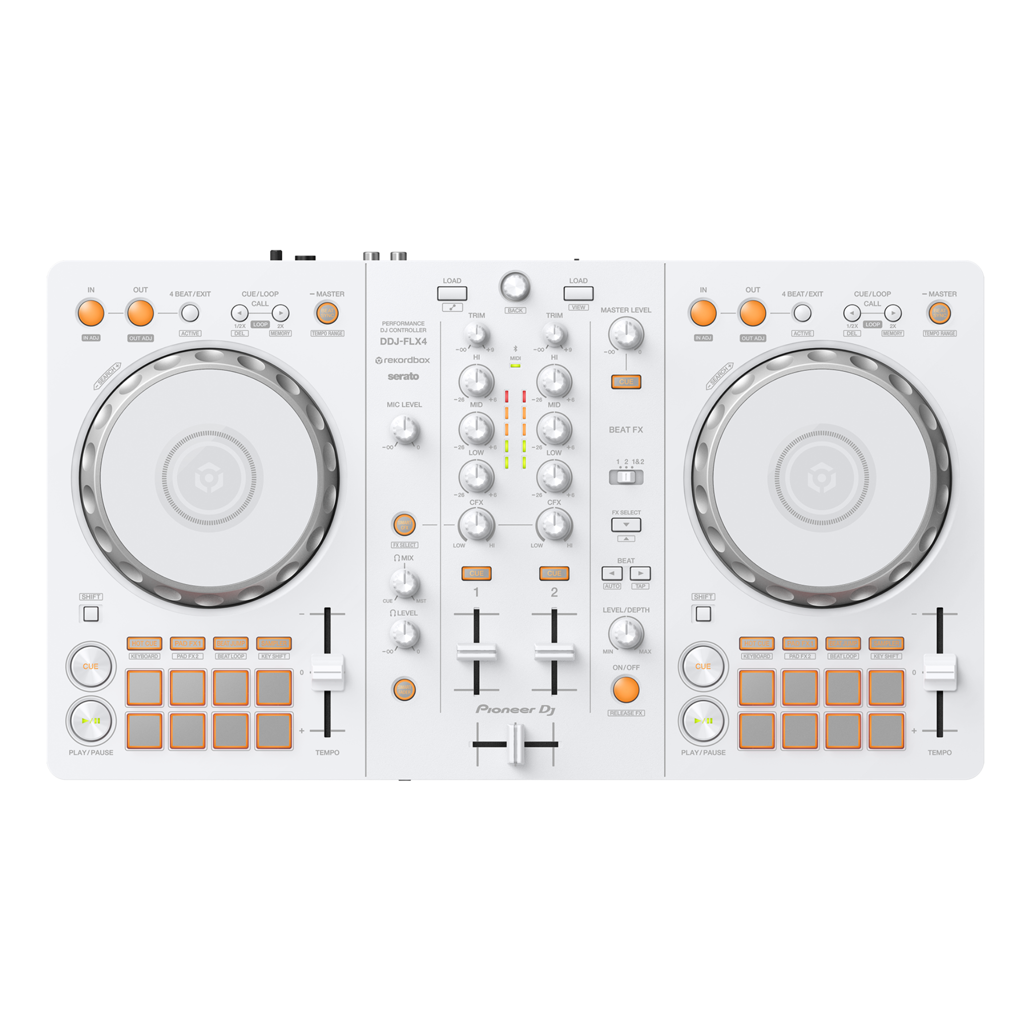 CONTROLADOR PIONEER DJ DDJ-FLX4-W BLANCO