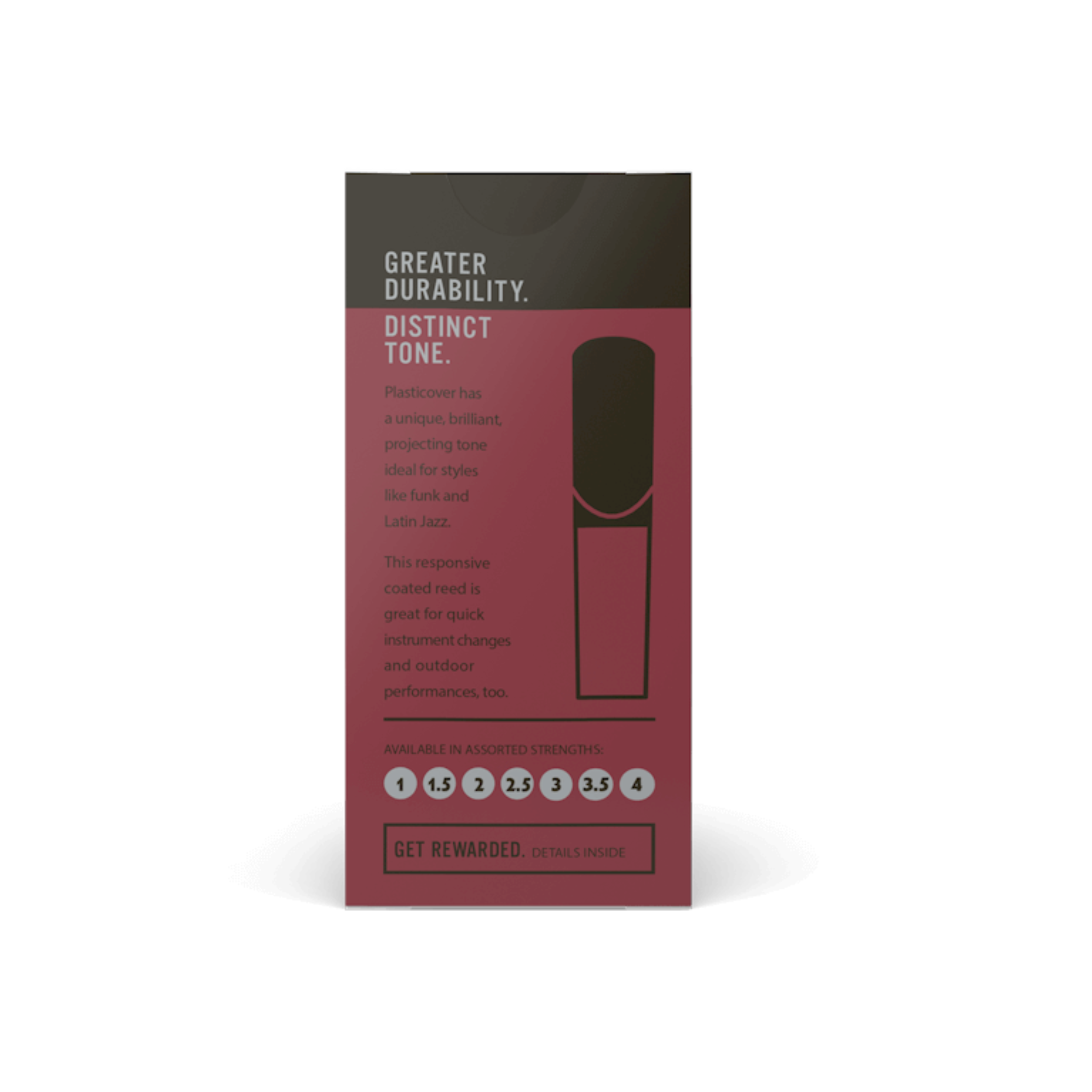 CAÑA PLASTICOVER PARA CLARINETE #2.5 RRP05BCL250