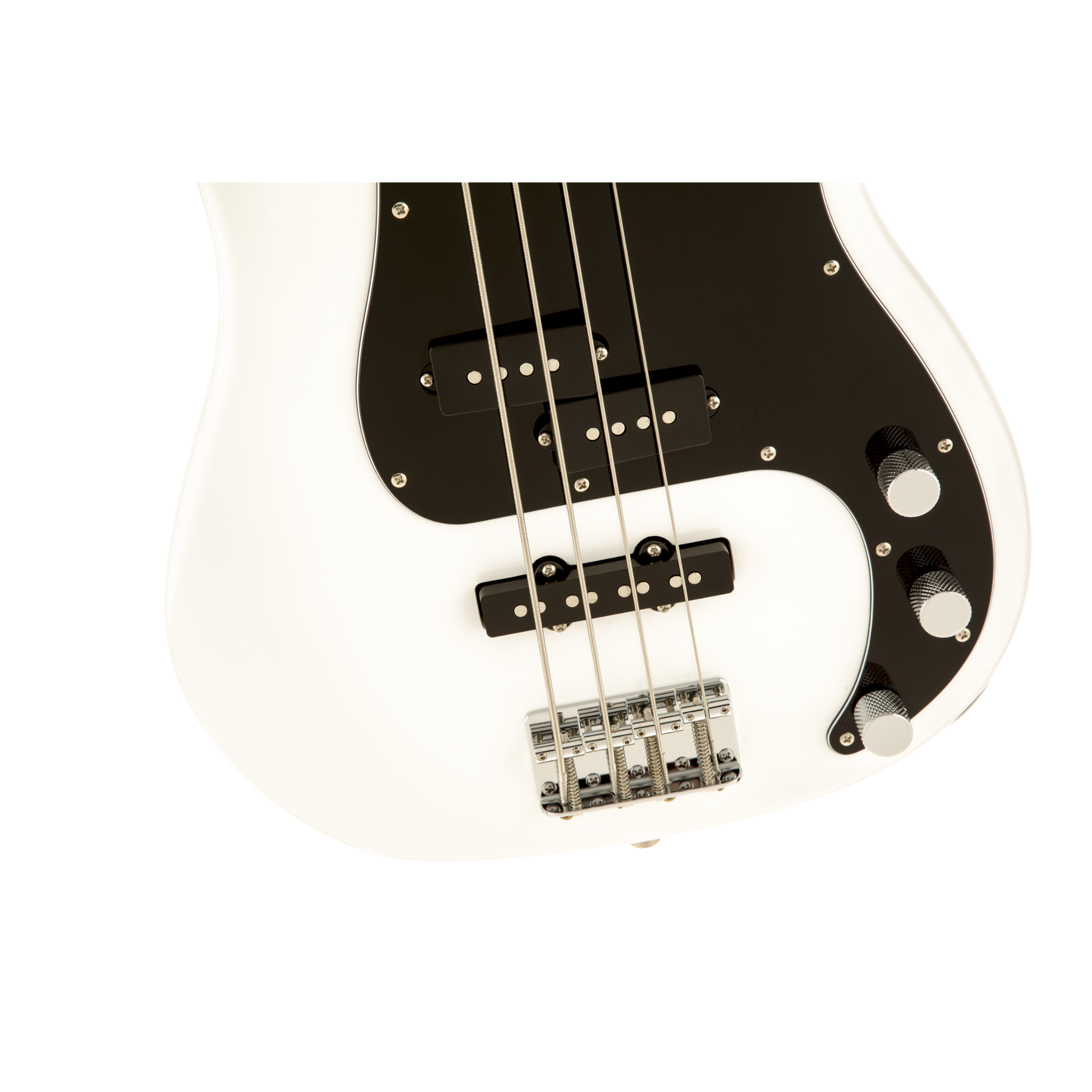 BAJO ELECTRICO SQUIER AFF PRECISION BLANCO LAUR 4C PJ MOD0370500505