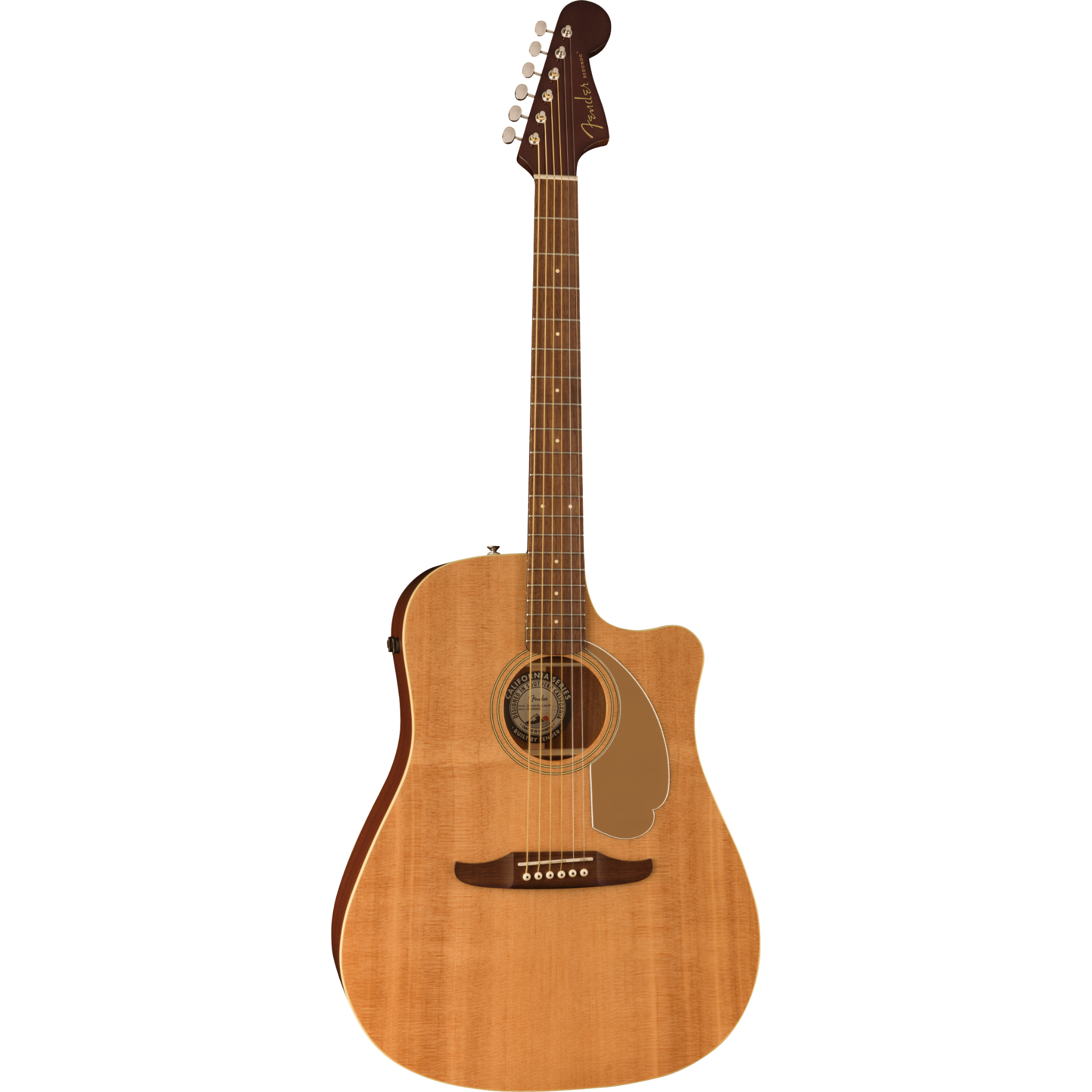 GUITARRA ELECTROACUSTICA FENDER PLR REDONDO FOLK NATURAL MOD0970713521