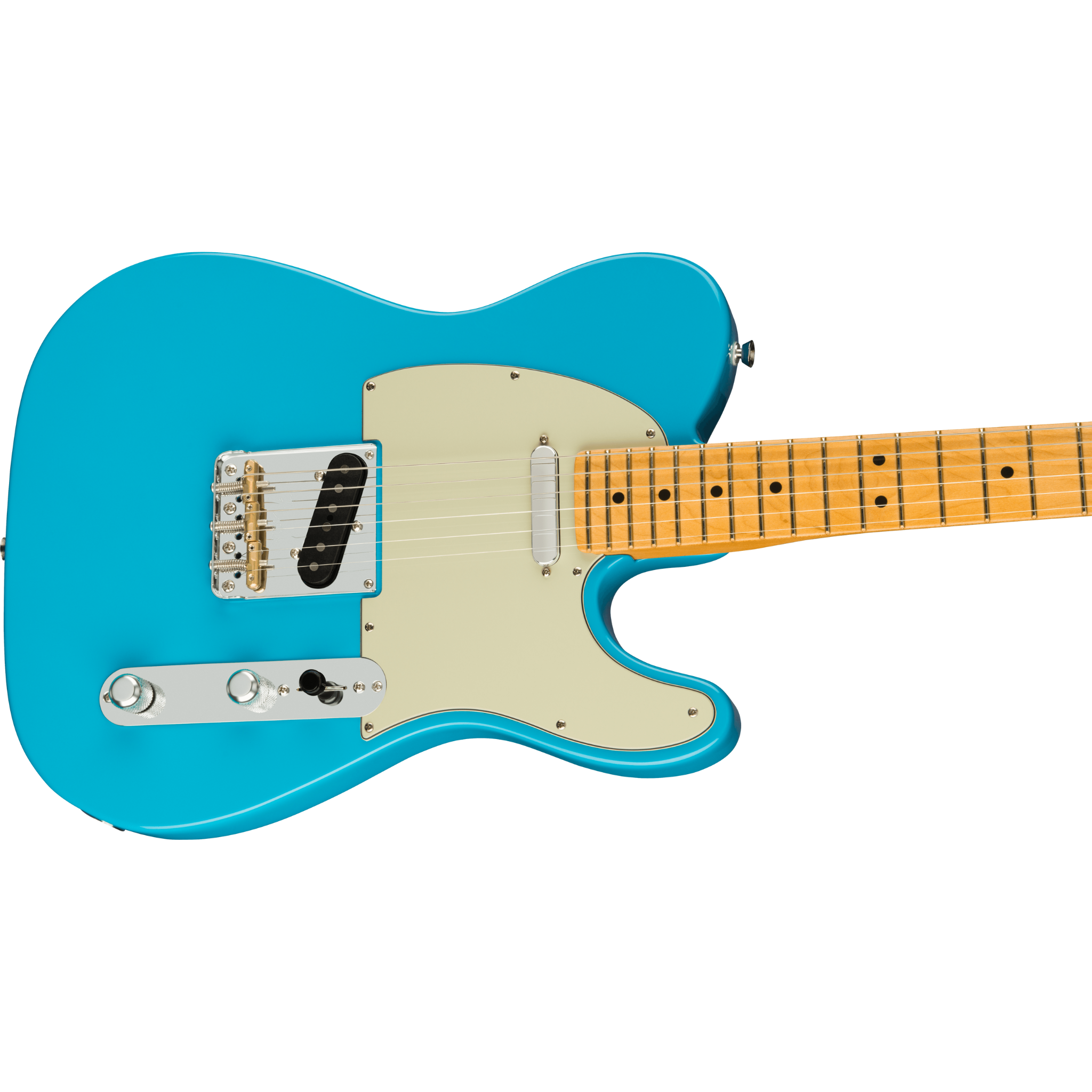 GUITARRA ELECTRICA FENDER AM PRO 2 TELECASTER AZUL MAPLE MOD0113942719