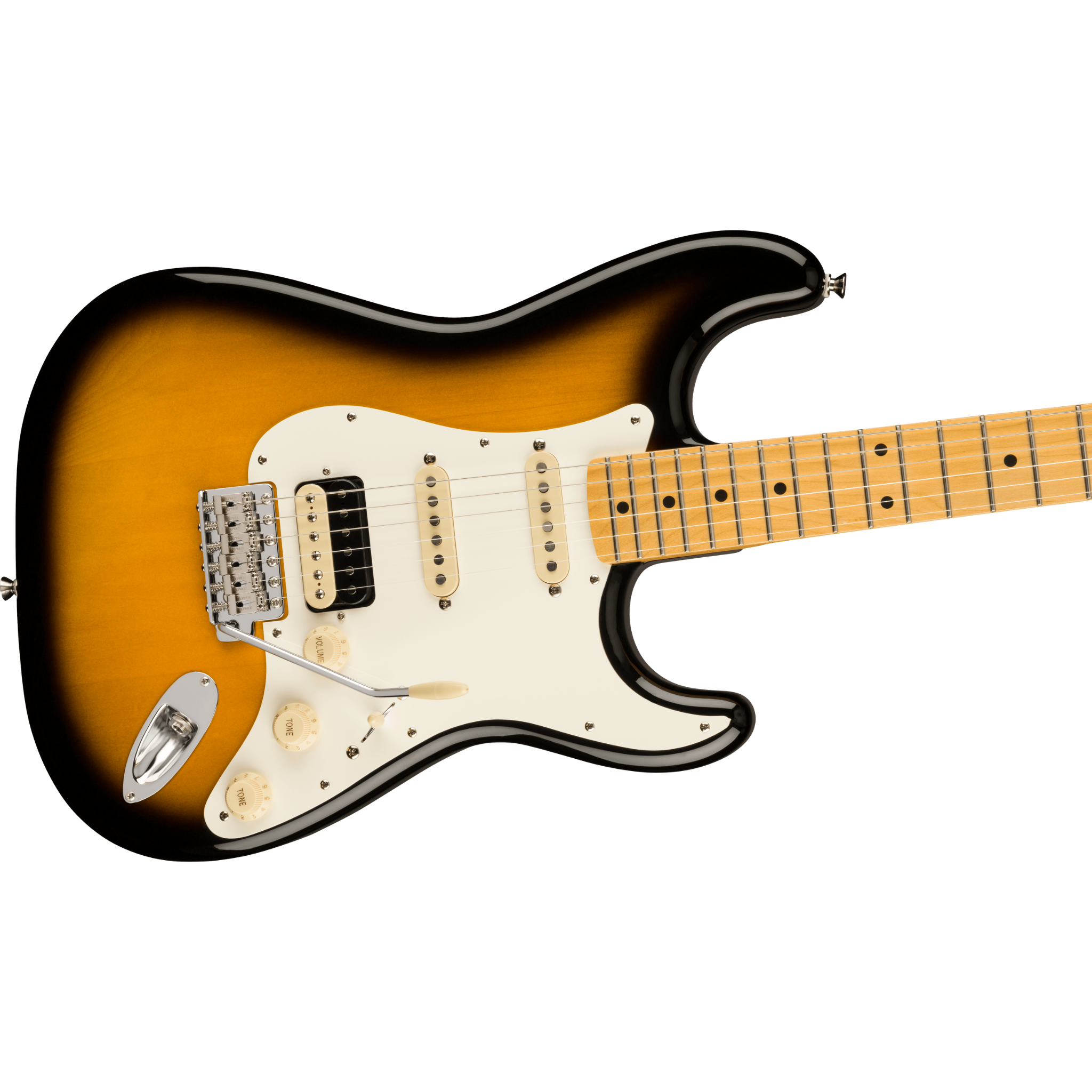 GUITARRA ELECTRICA FENDER JV 50S STRATOCASTER SUNBURST MAPLE MOD0251802303