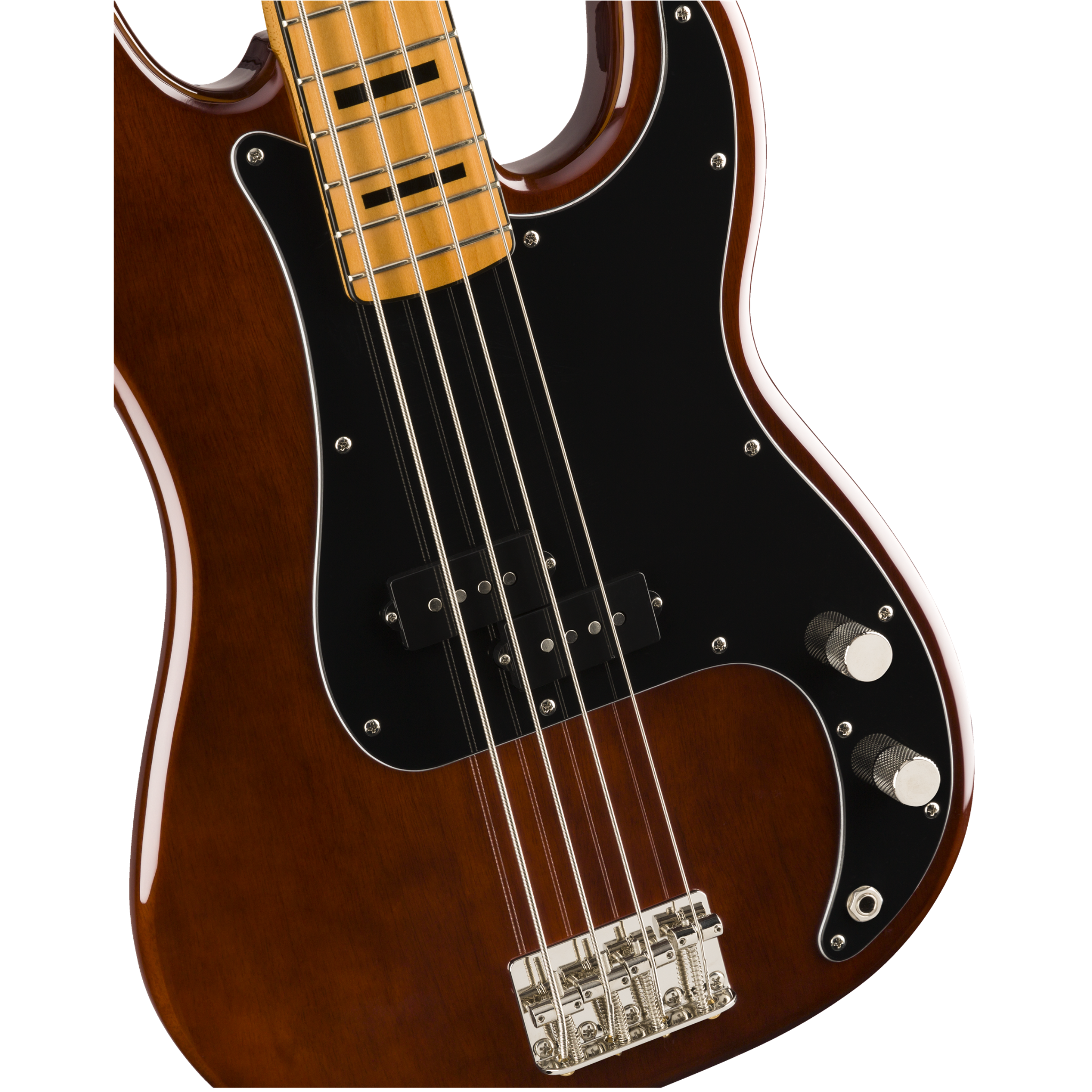 BAJO ELECTRICO FENDER SQUIER CV 70S P BASS 4 CUERDAS NOGAL