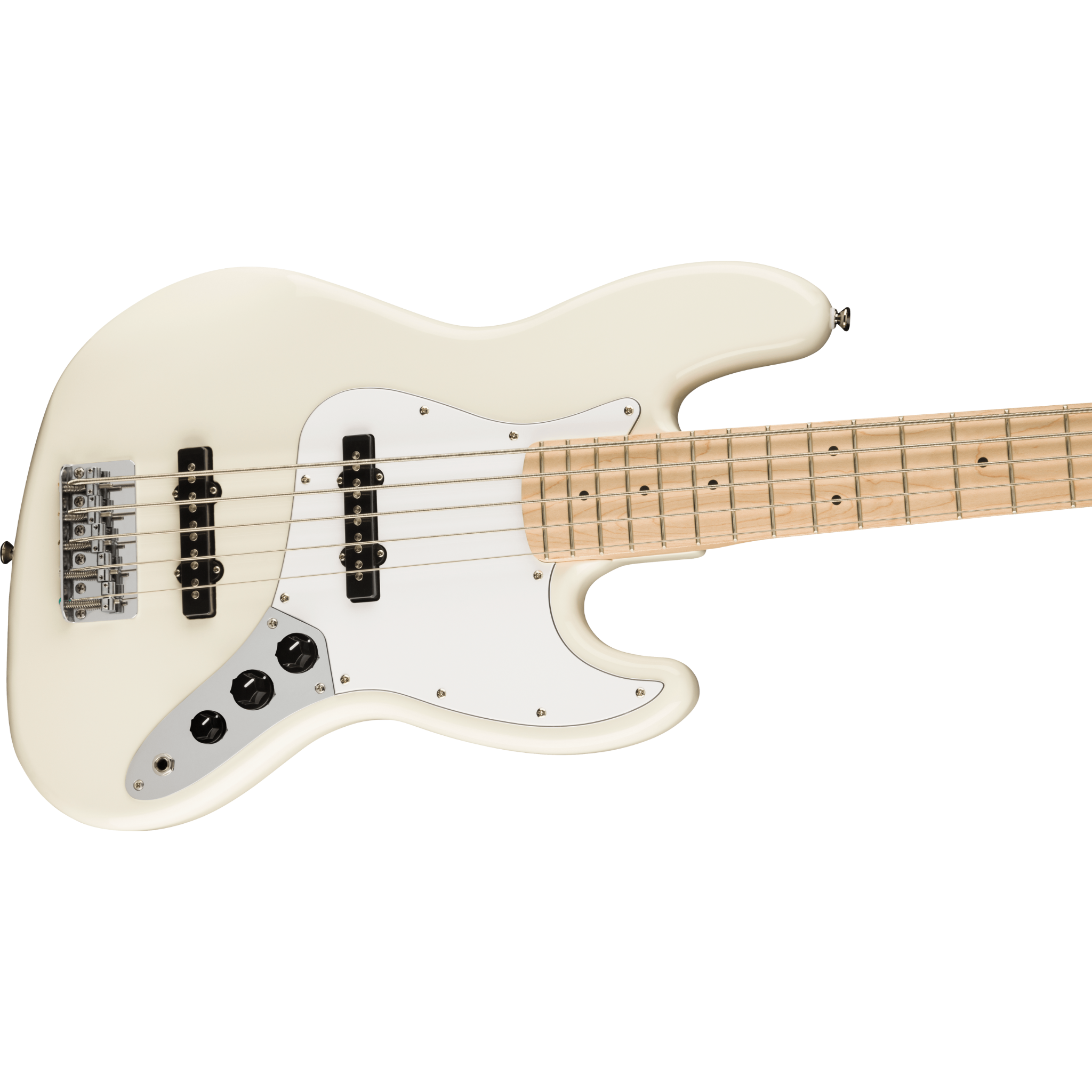 BAJO ELECTRICO SQUIER AFF JAZZ BLANCO MAPLE 5 CUERDAS MOD0378652505