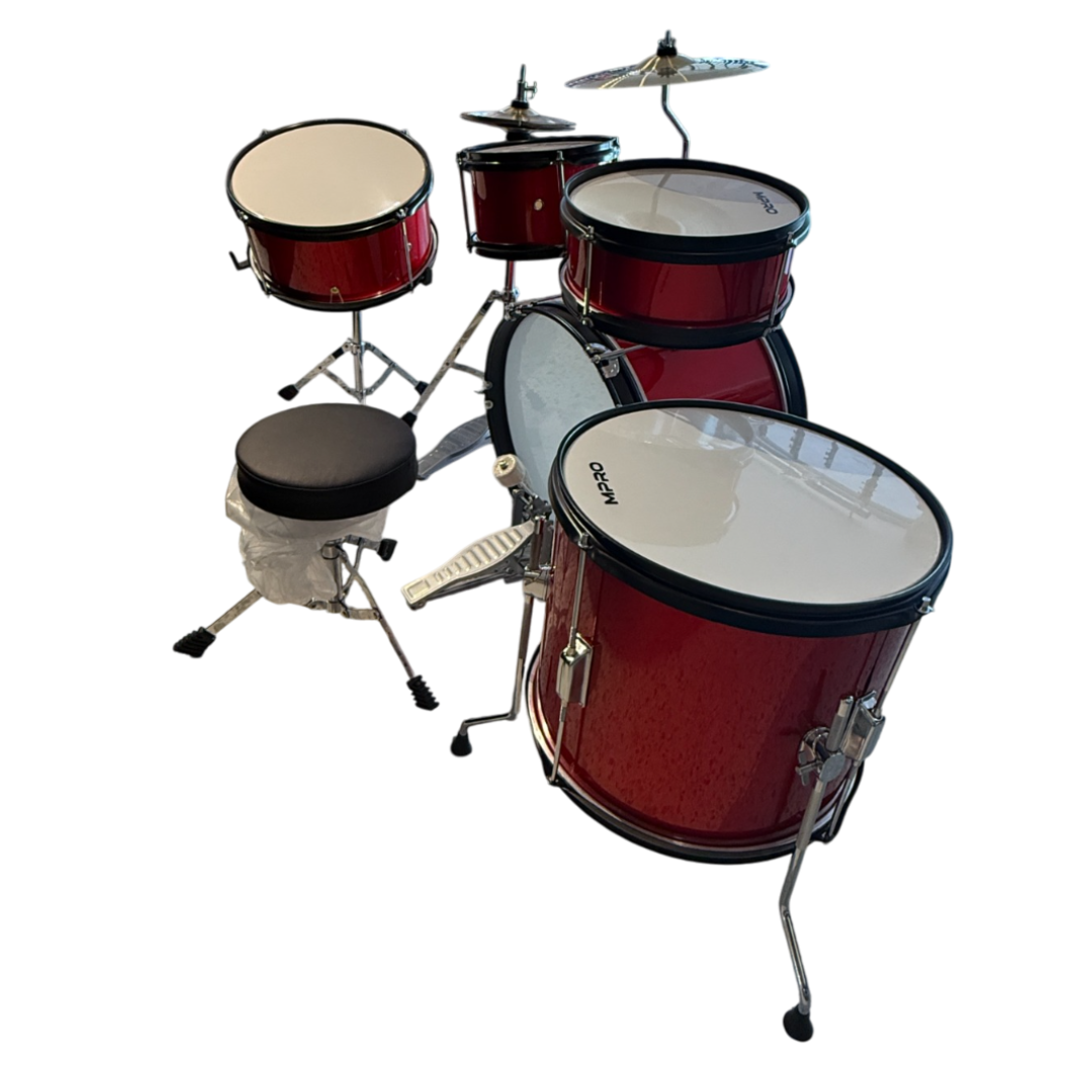BATERIA MPRO JUNIOR 5PC MK-501 ROJA
