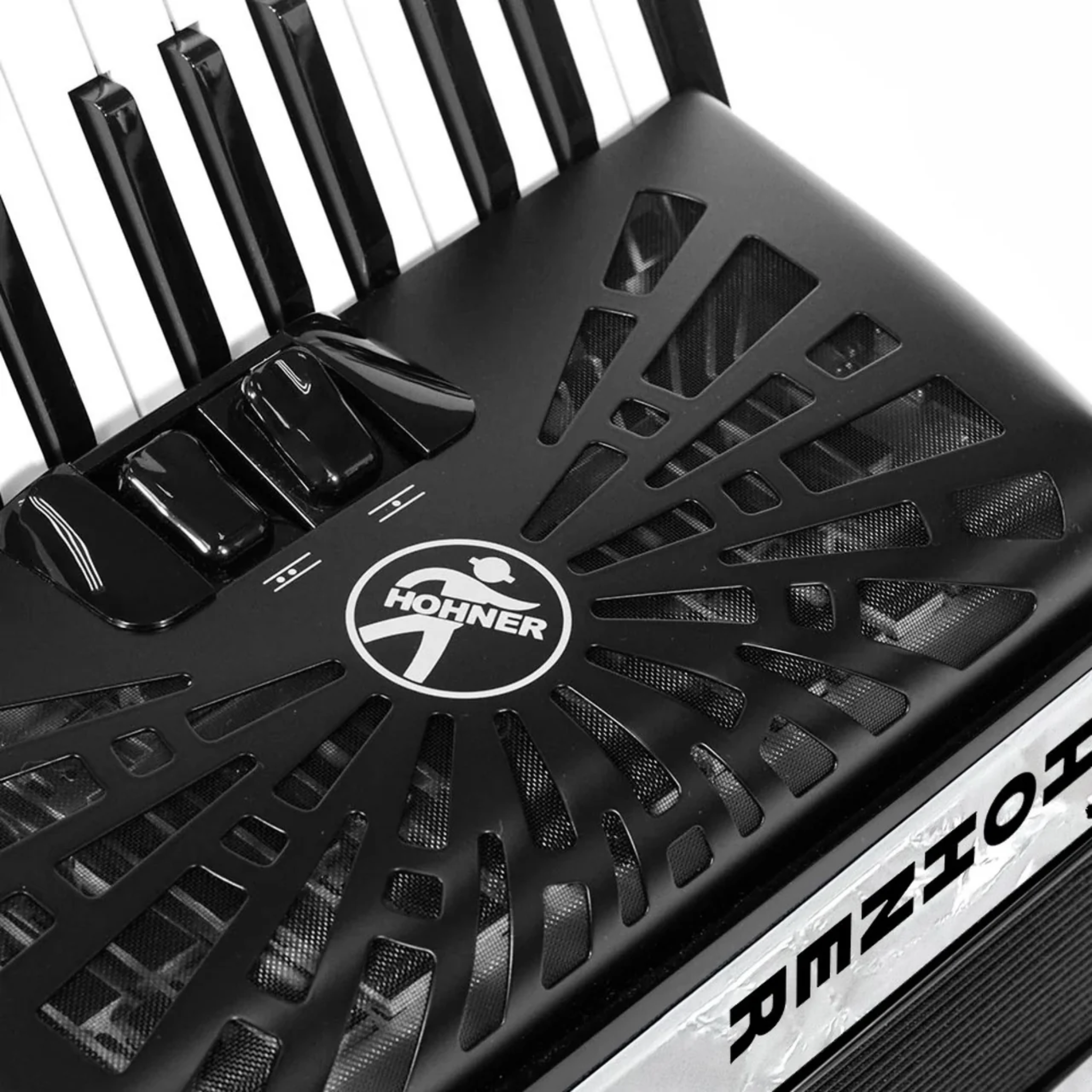 ACORDEON HOHNER BRAVO II BLANCO 48 BAJOS