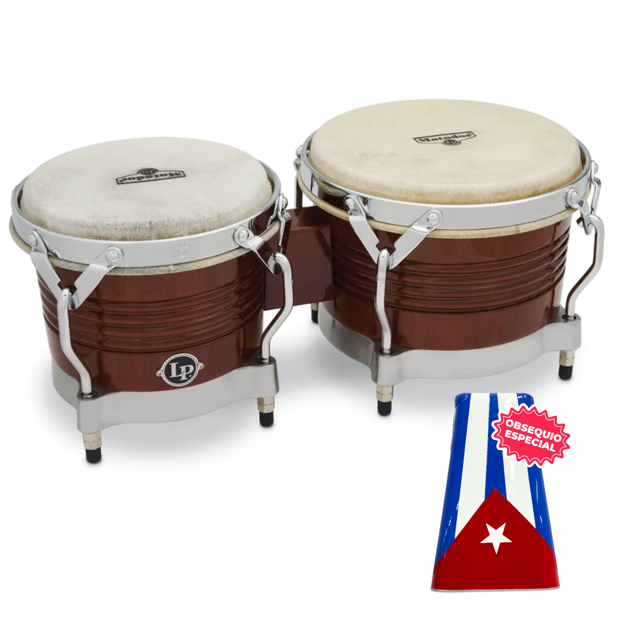 BONGO LP MATADOR CAFE M201-ABW INCLUYE CAMPANA SALSERA GRANDE