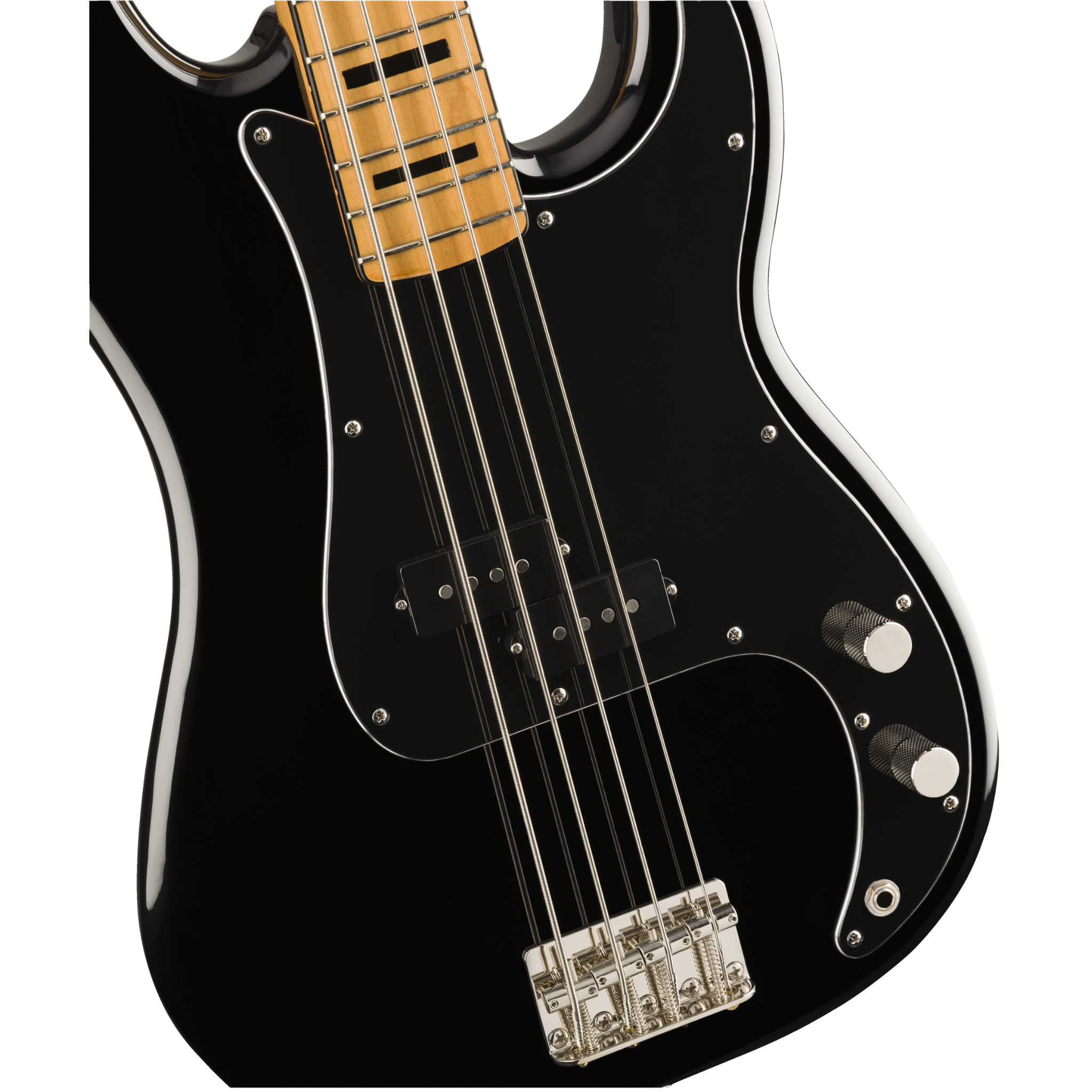 BAJO ELECTRICO FENDER SQUIER CV 70S P BASS 4 CUERDAS NEGO