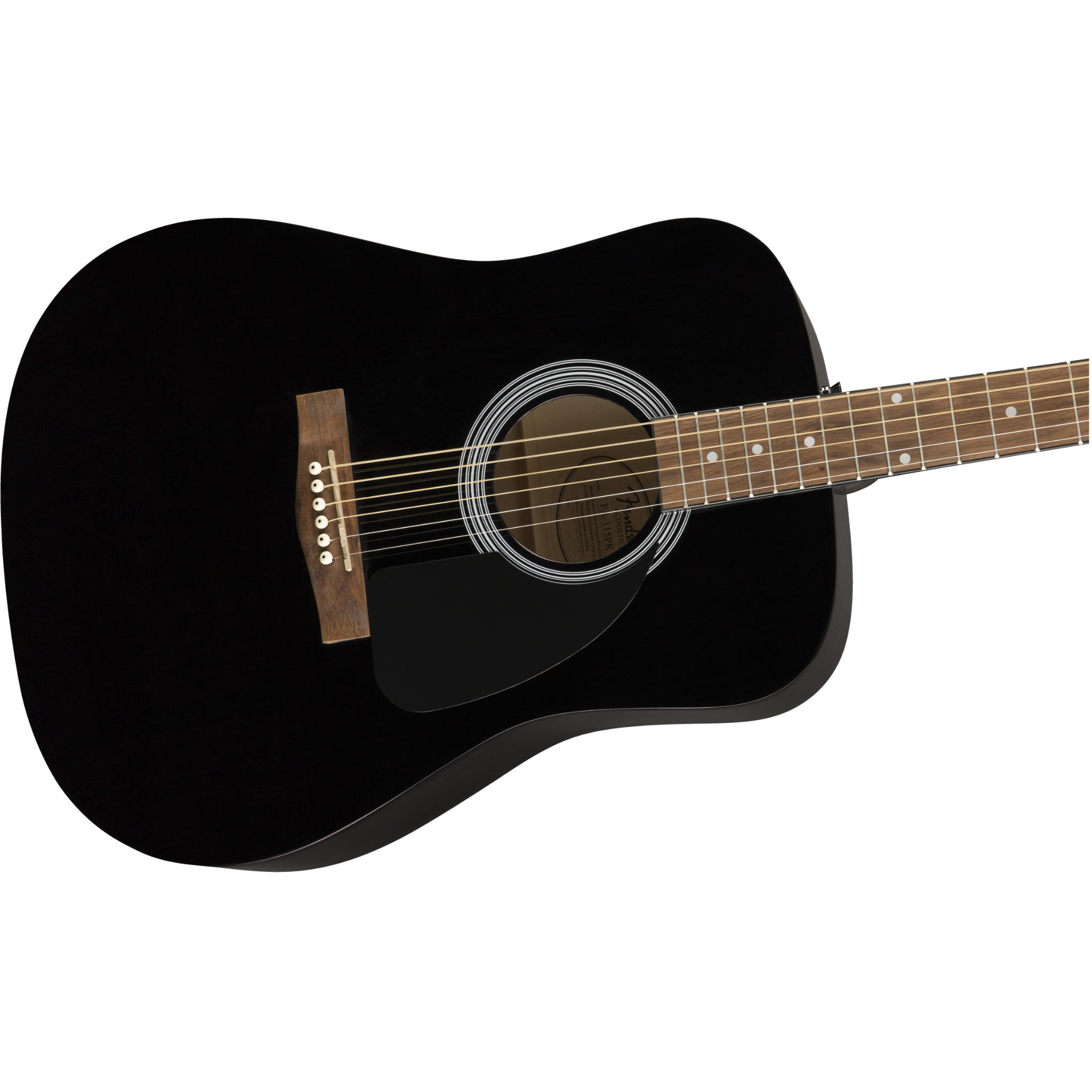 COMBO GUITARRA ACUSTICA FENDER FA115 NEGRO FOLK MOD0971210506