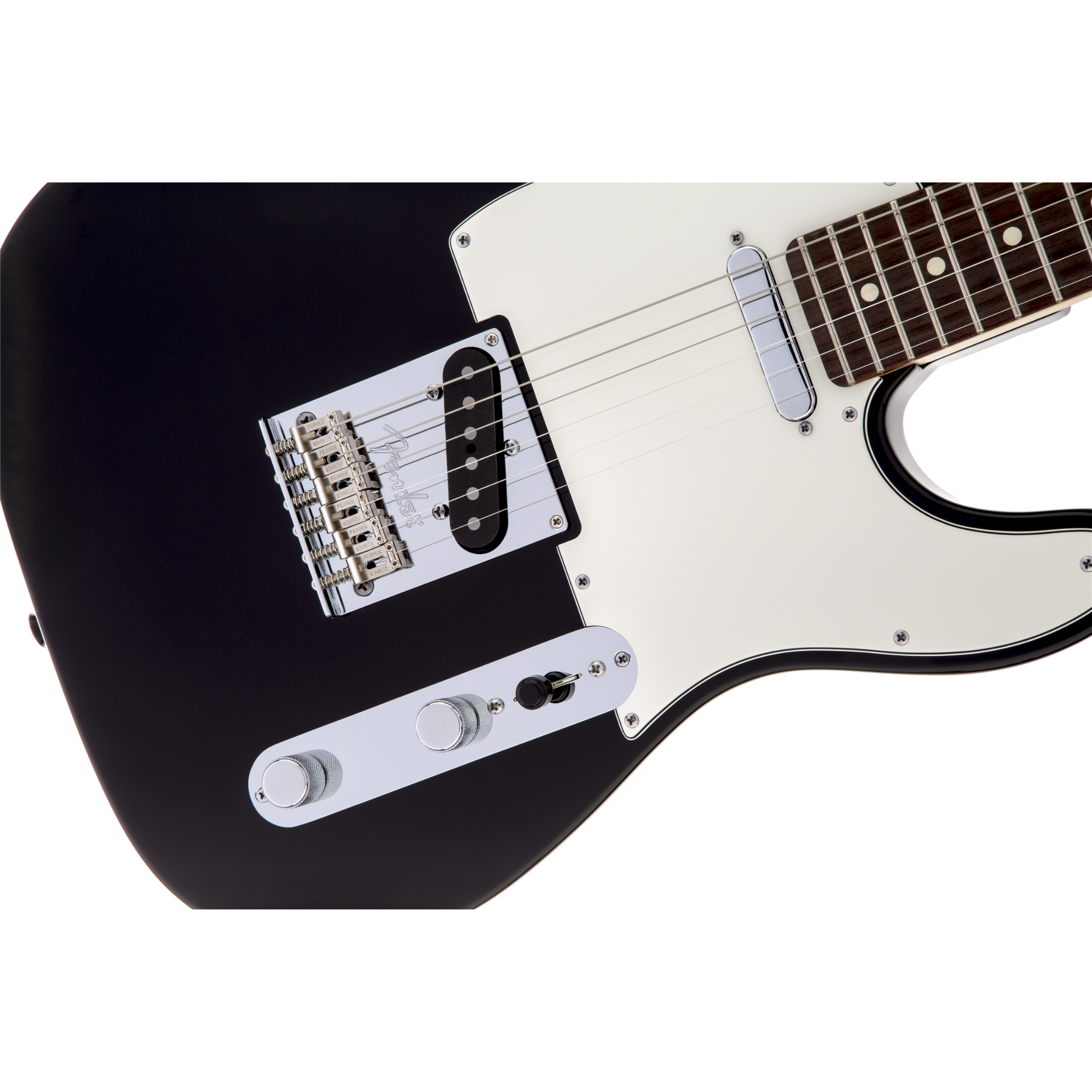 GUITARRA ELECTRICA FENDER AM STD TELE NEGRO P/ROSA MOD0113200706
