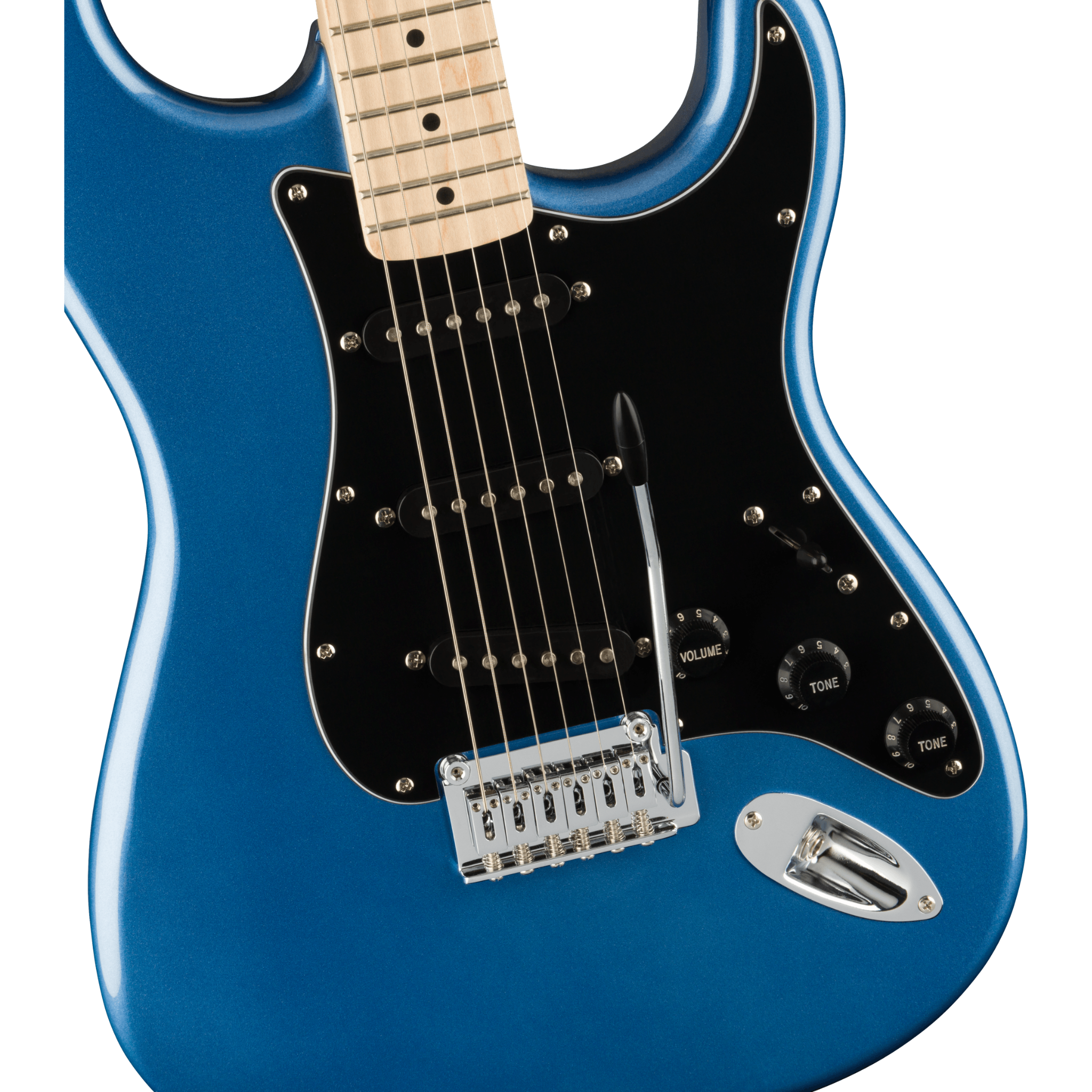 GUITARRA ELECTRICA SQUIER AFF STRATOCASTER AZUL MAPLE MOD0378003502