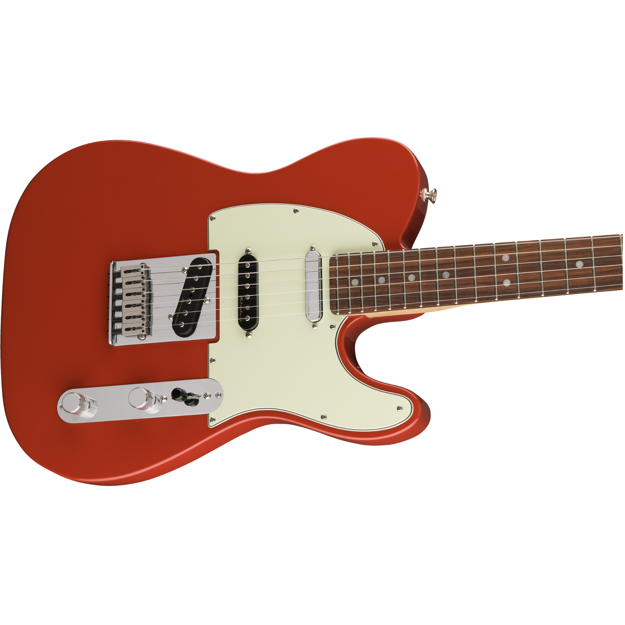 GUITARRA ELECTRICA FENDER DLX NVL TELECASTER ROJO PAUFER MOD0147503340