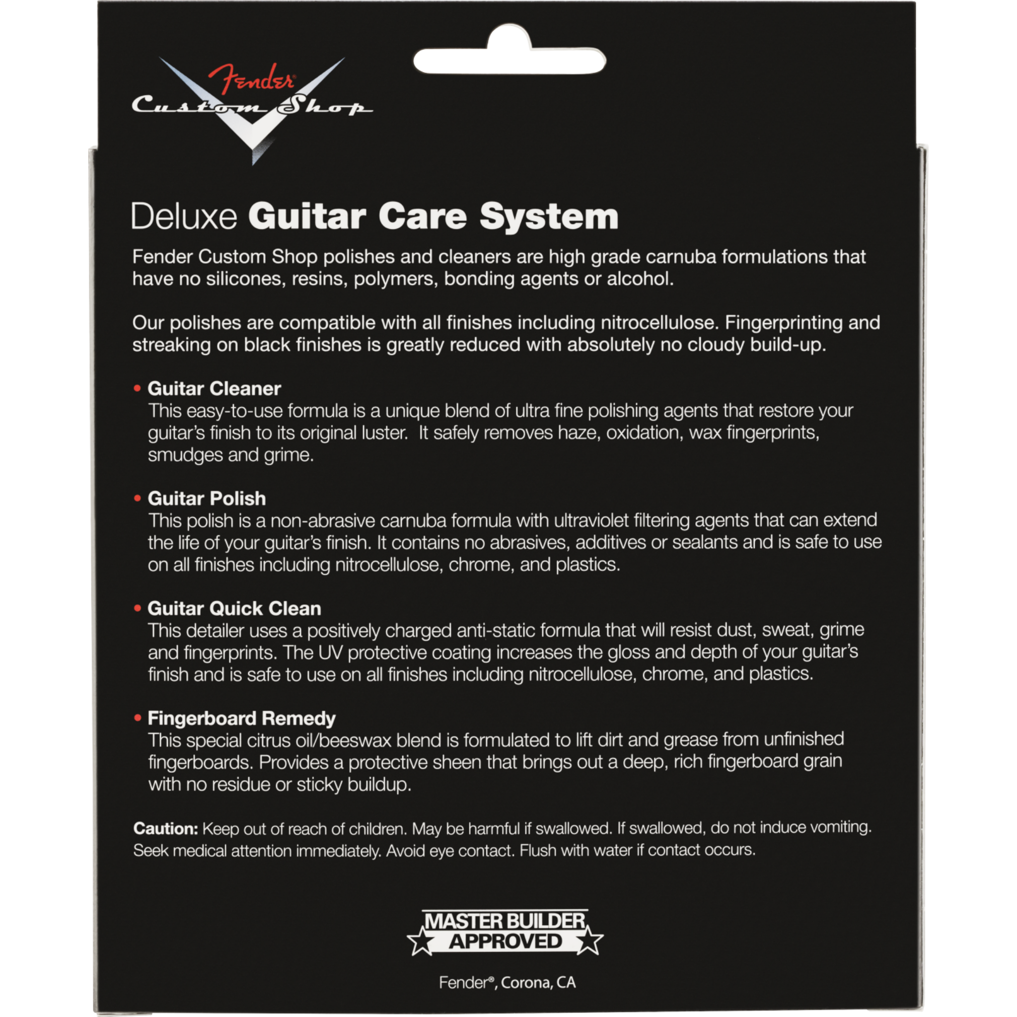 KIT FENDER LIMPIEZA CUSTOM SHOP 4U MOD0990539000