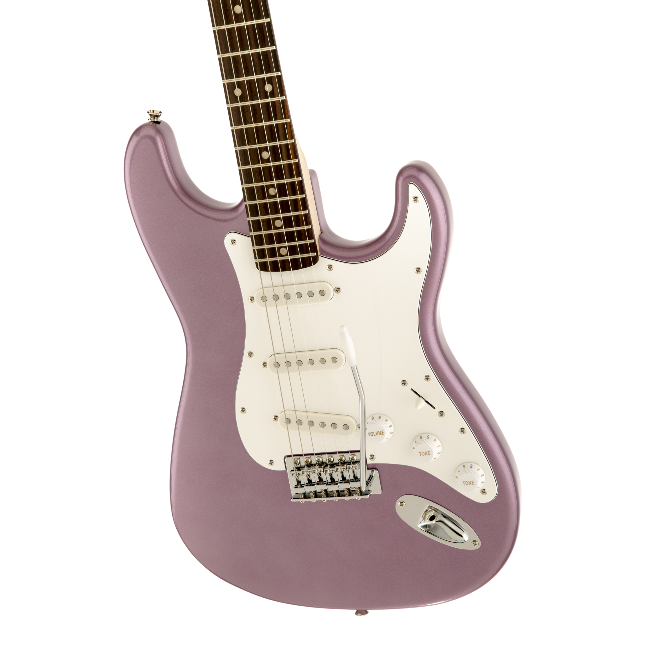 GUITARRA ELECTRICA SQUIER AFF STRAT MORADO LAUREL MOD0310600566