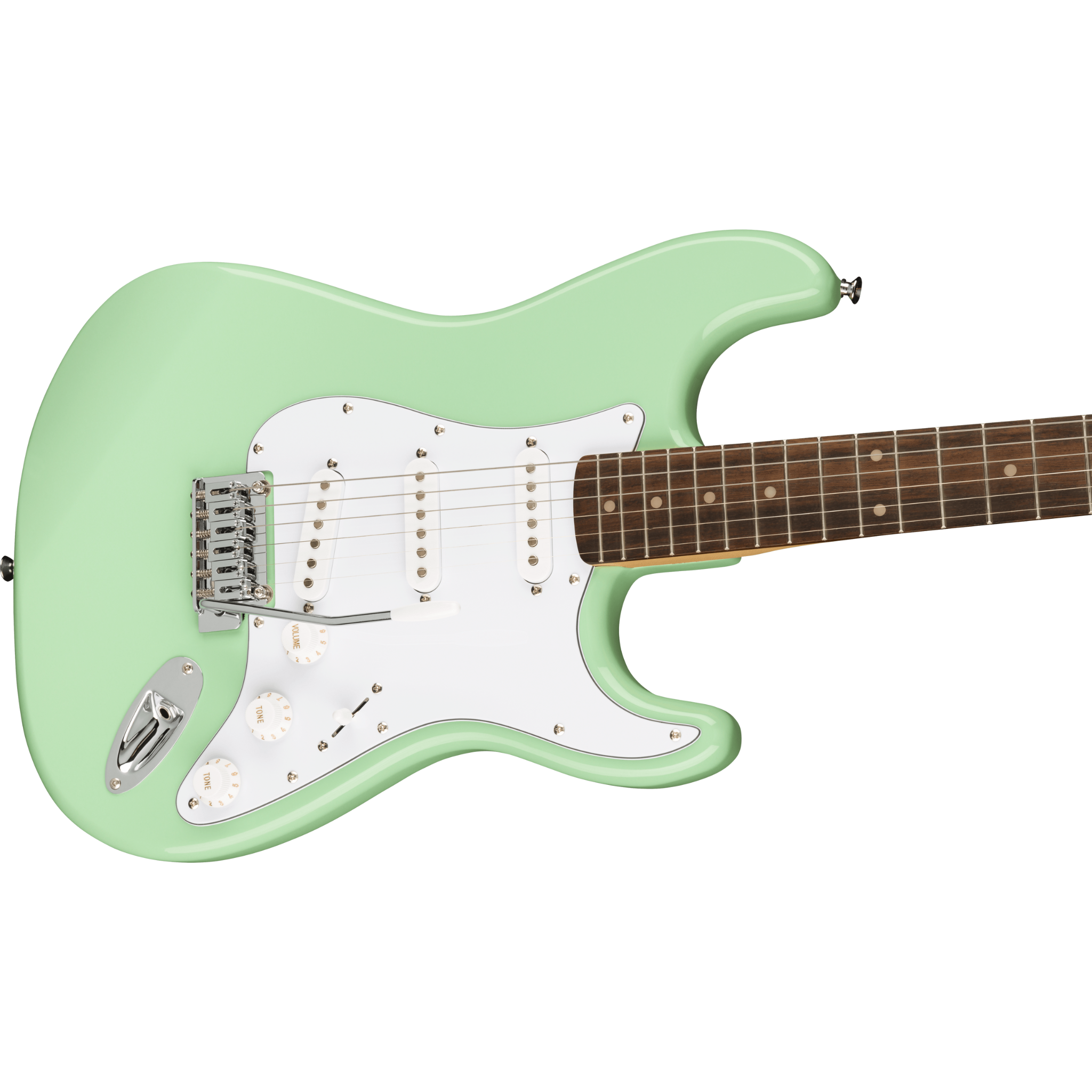 GUITARRA ELECTRICA SQUIER AFF STRAT VERDE LAUREL MOD0378000557