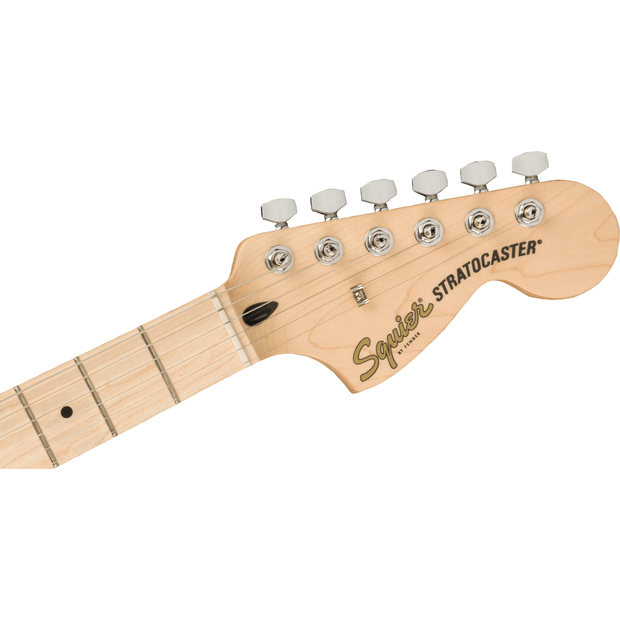 GUITARRA ELECTRICO FENDER SQUIER AFF STRATOCASTER FMT NEGRO
