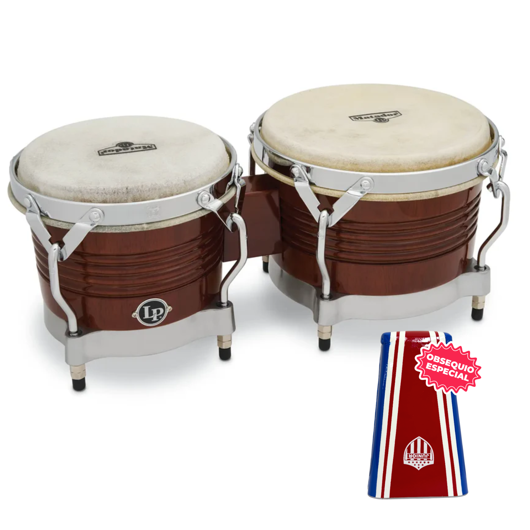 BONGO LP MATADOR CAFE M201-ABW INCLUYE CAMPANA SALSERA GRANDE
