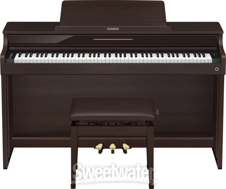 PIANO CASIO AP-550 7/8 CLASICO MUEBLE MARRON