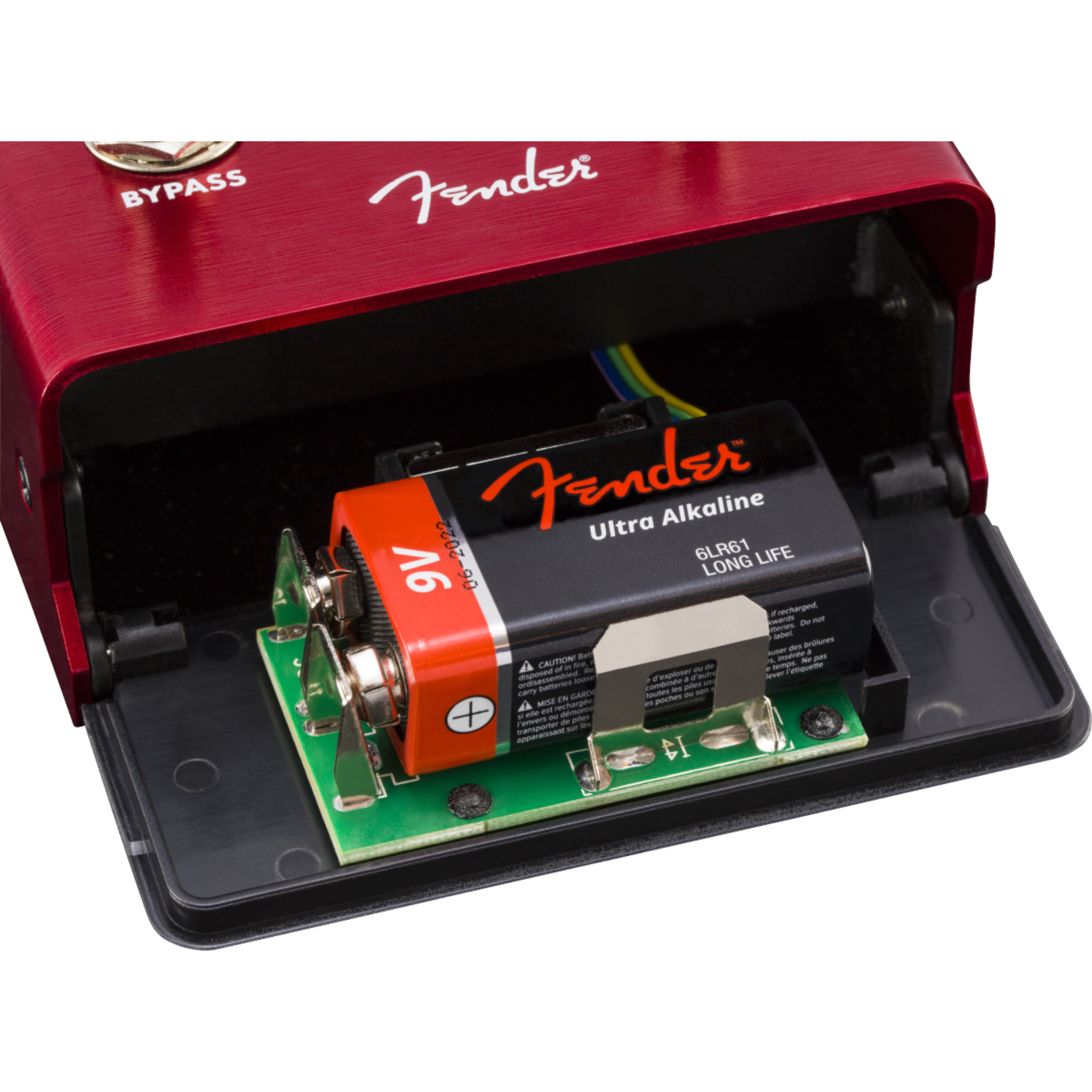 PEDAL DE GUITARRA FENDER SANTA ANA OVERDRIVE ROJO MOD0234533000