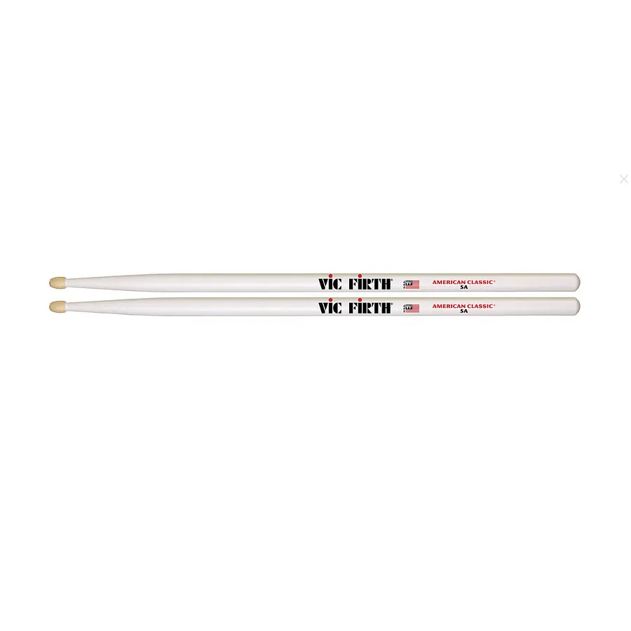 BAQUETA VIC FIRTH A.CLASSIC PUNTA MADERA 5AW BLANCA