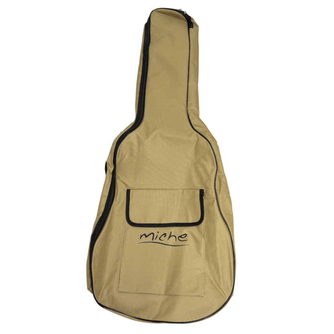 FORRO MICHE PARA GUITARRA AB27 BEIGE 40" MARCADO