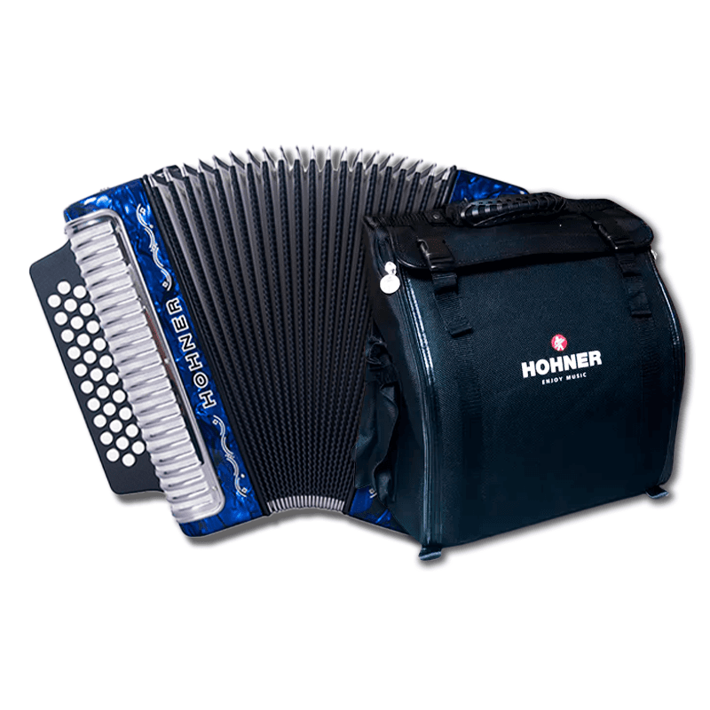 ACORDEÓN ADG HOHNER III CORONA AZUL A5704S