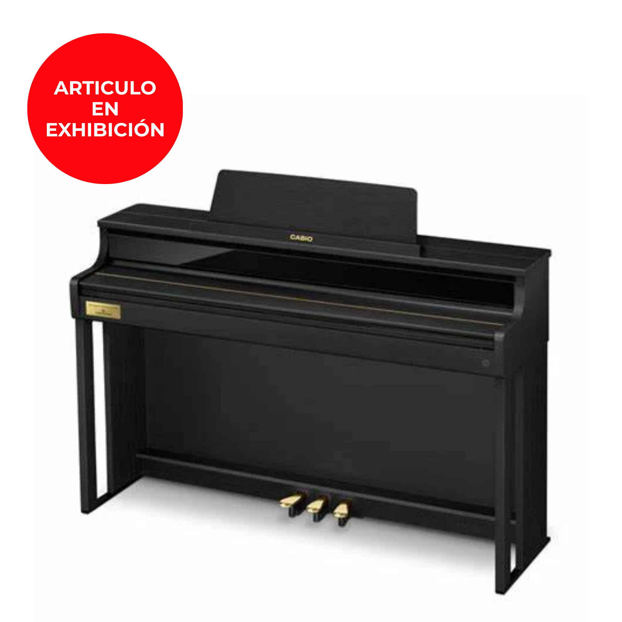 PIANO CASIO AP-750 7/8 CLASICO MUEBLE NEGRO