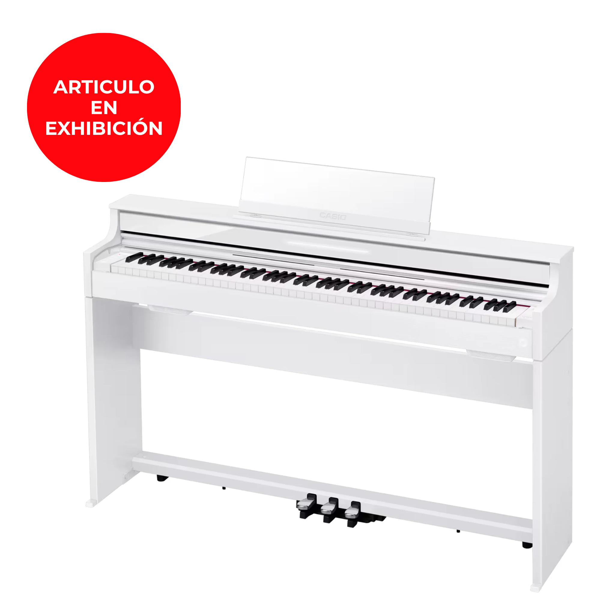 PIANO CASIO AP-S450 7/8 CLASICO MUEBLE BLANCO