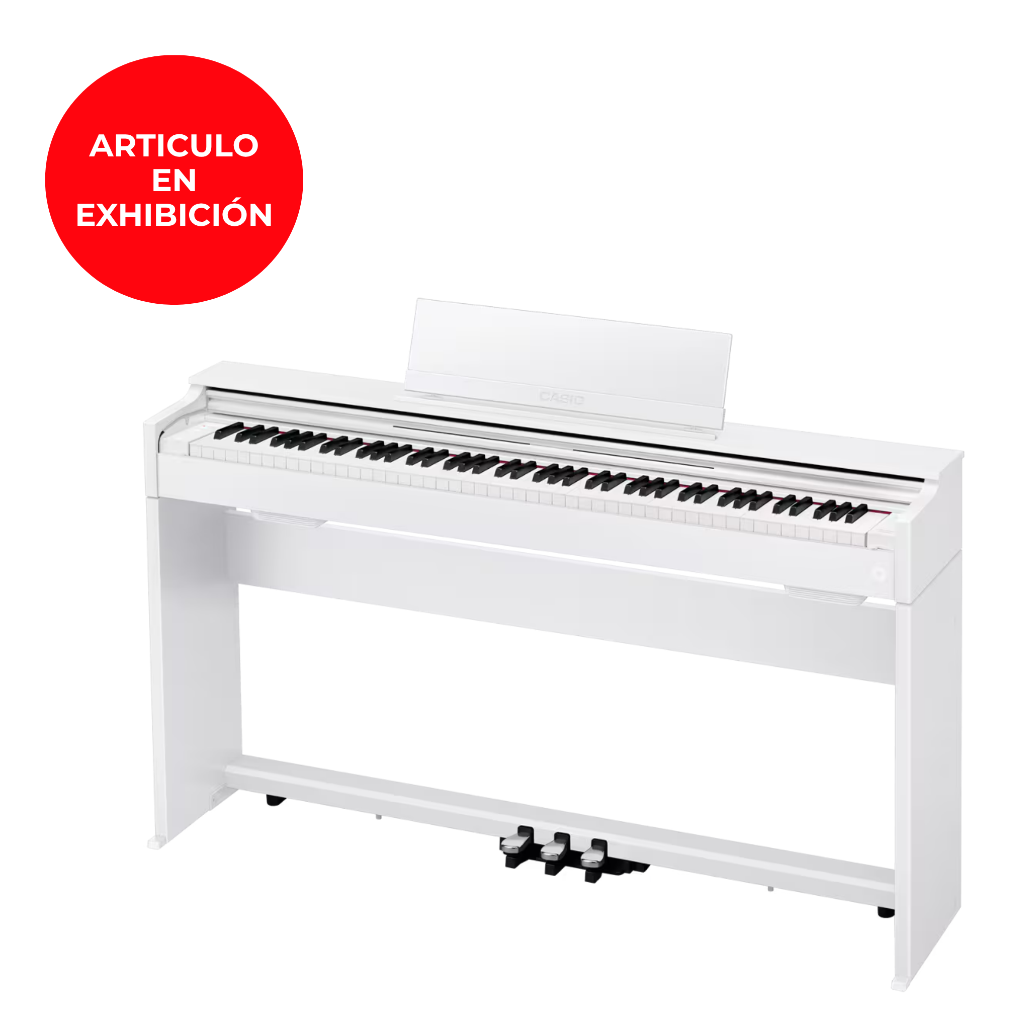 PIANO CASIO AP-S200 7/8 CLASICO MUEBLE BLANCO