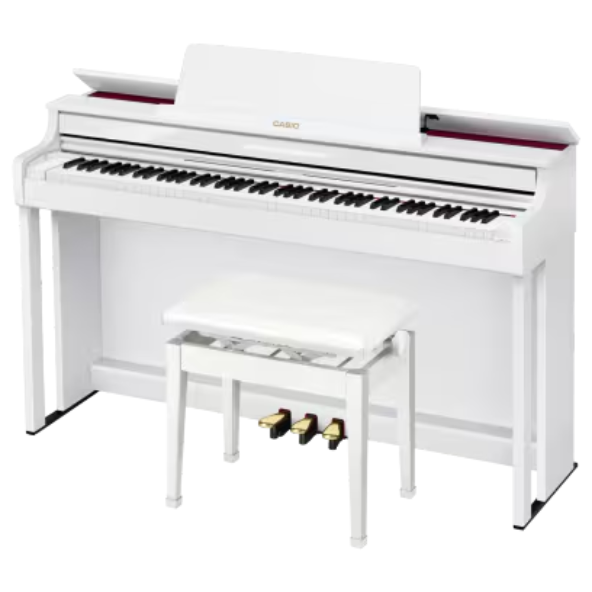 PIANO CASIO AP-550 7/8 CLASICO MUEBLE BLANCO