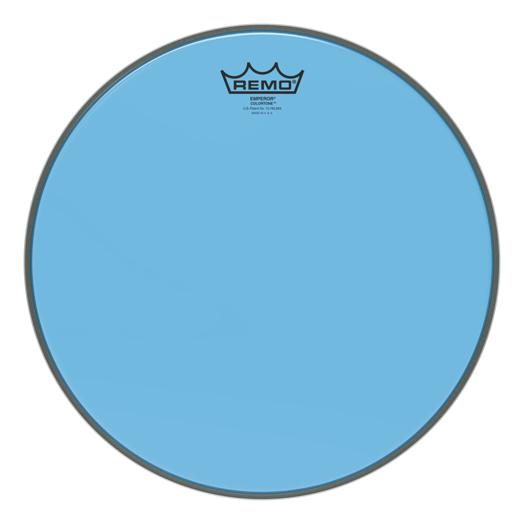 PARCHE BATERIA REMO EMPEROR 14" AZUL BE-0314-CT-BU